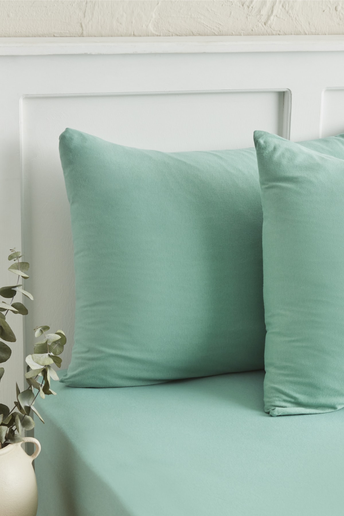 Motto 2-Piece Pillowcase 50x70 Cm Green