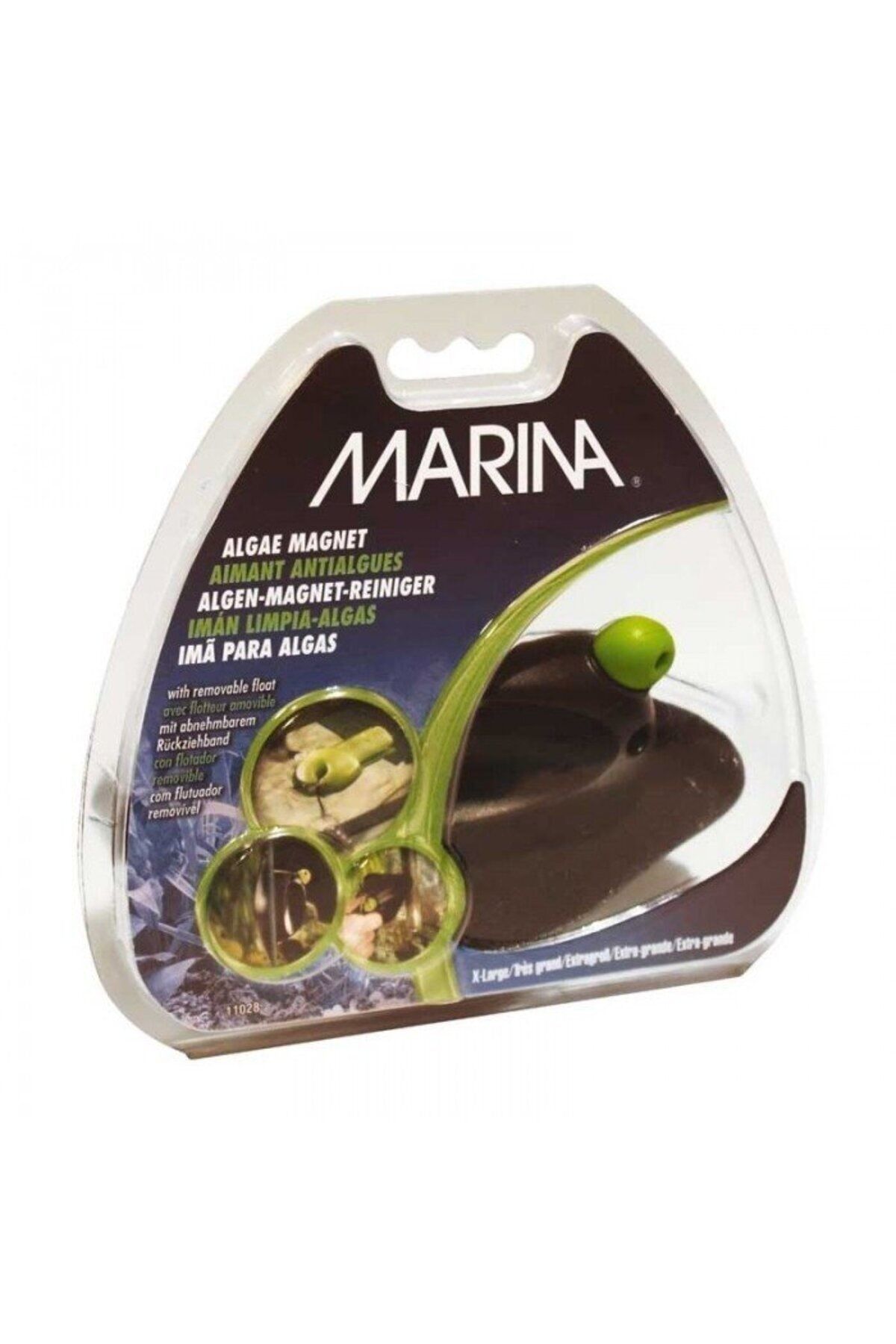 وسایل نگهداری آکواریوم مردانه و زنانه برف پاک کن شیشه مارینا Marina