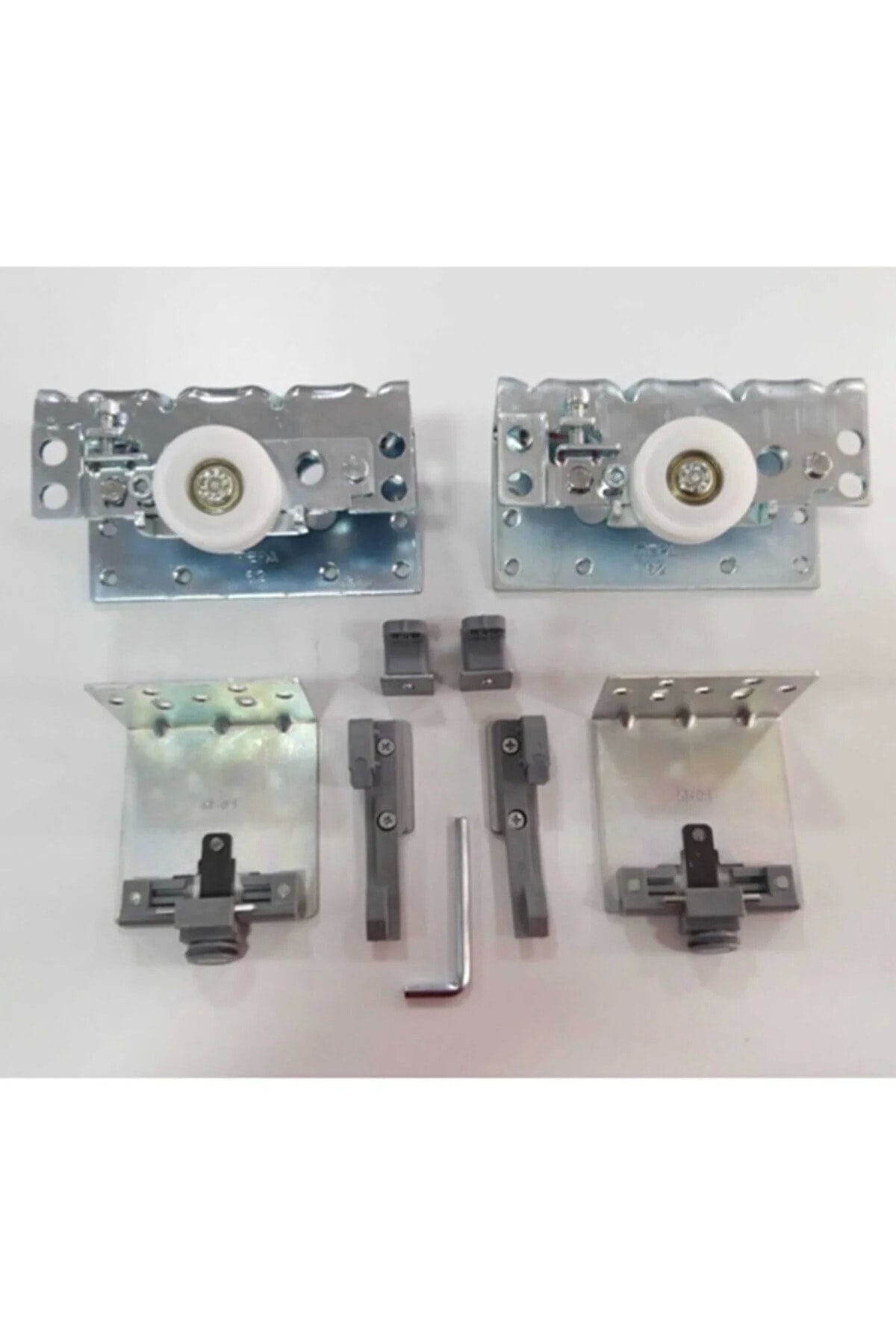 SGM-01 Outer Cover Heavy Adjustable Rail Cabinet Sliding Door Mechanism