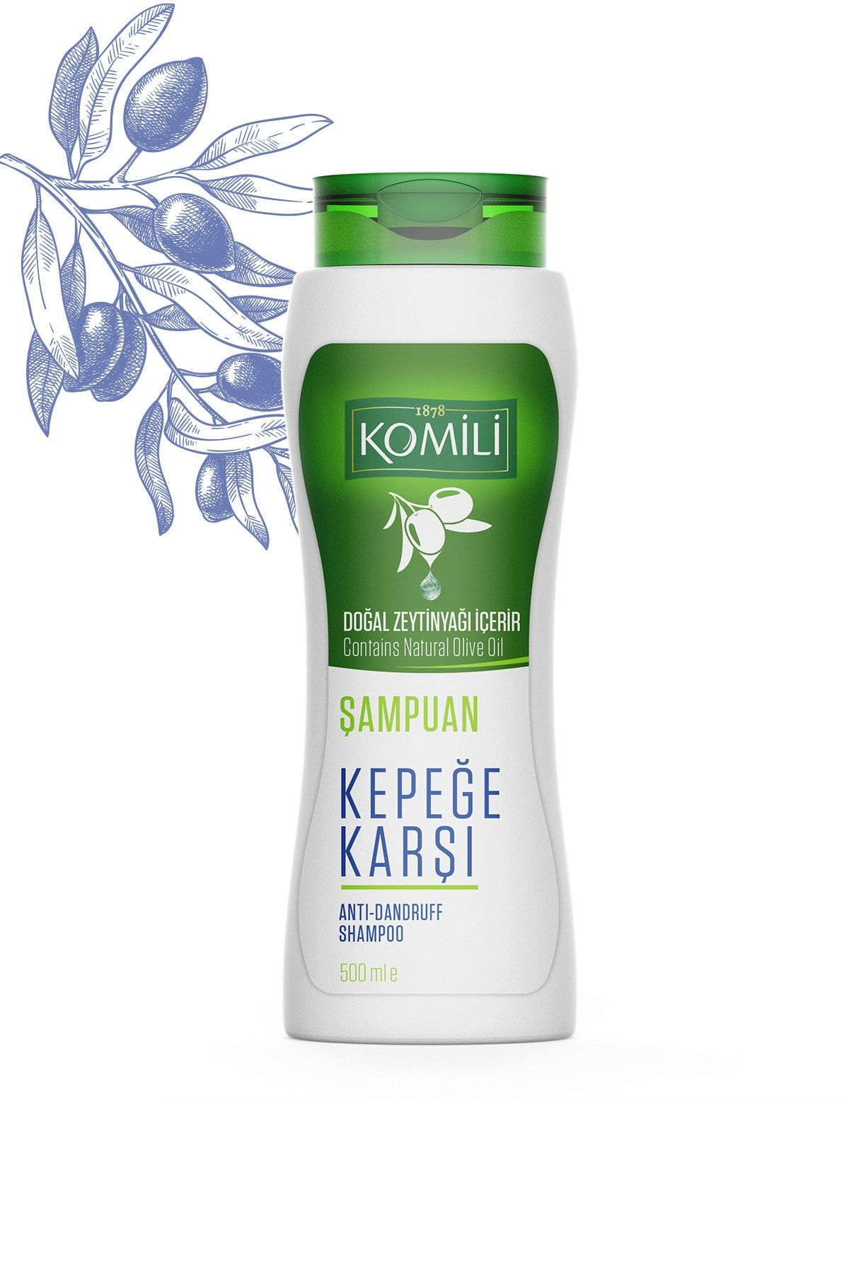 Komili-500 ML Vegan Shampoo - Anti Dandruff for Hair with Dandruff 2
