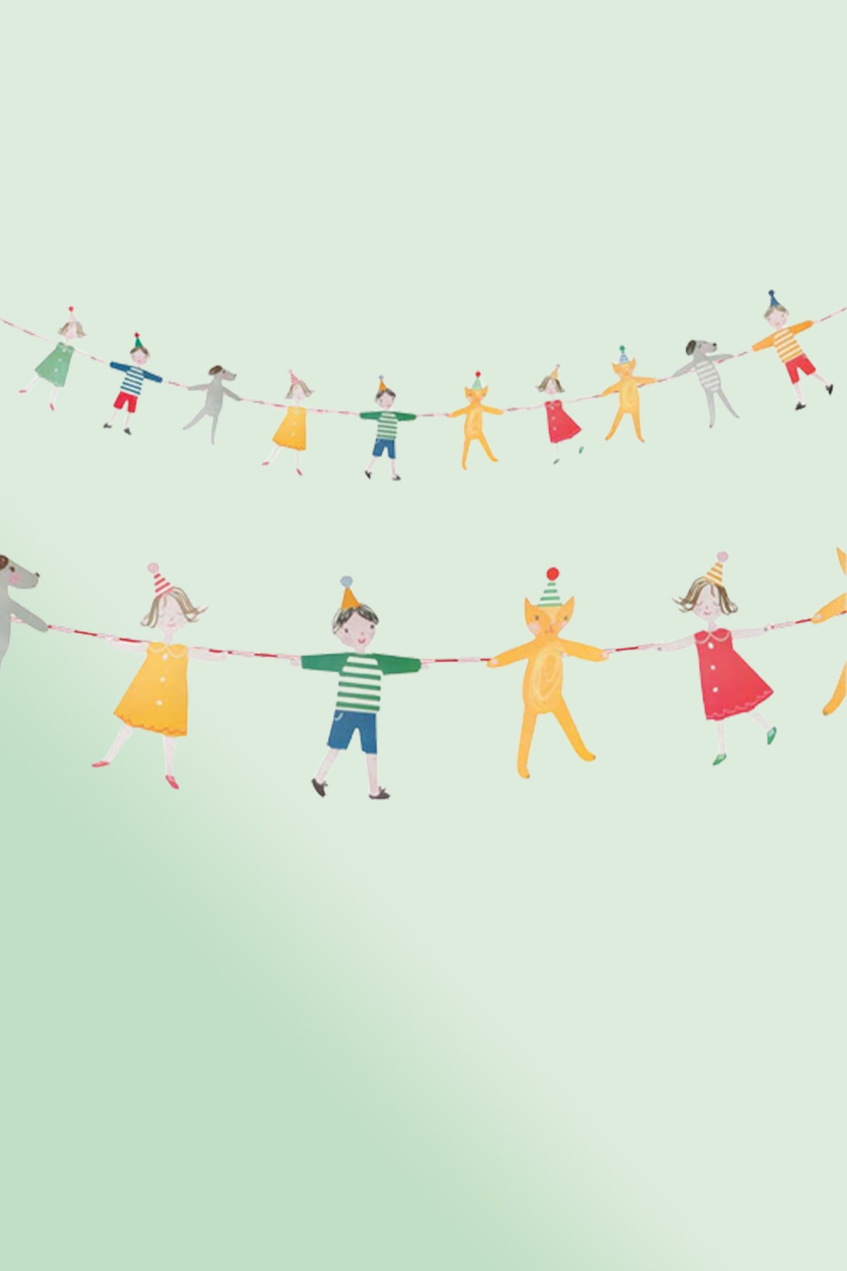 aşkın concept El Ele Tutuşan Çocuklar 23 Nisan Süsleme Parti Banner 3 Metre Parti Süsü