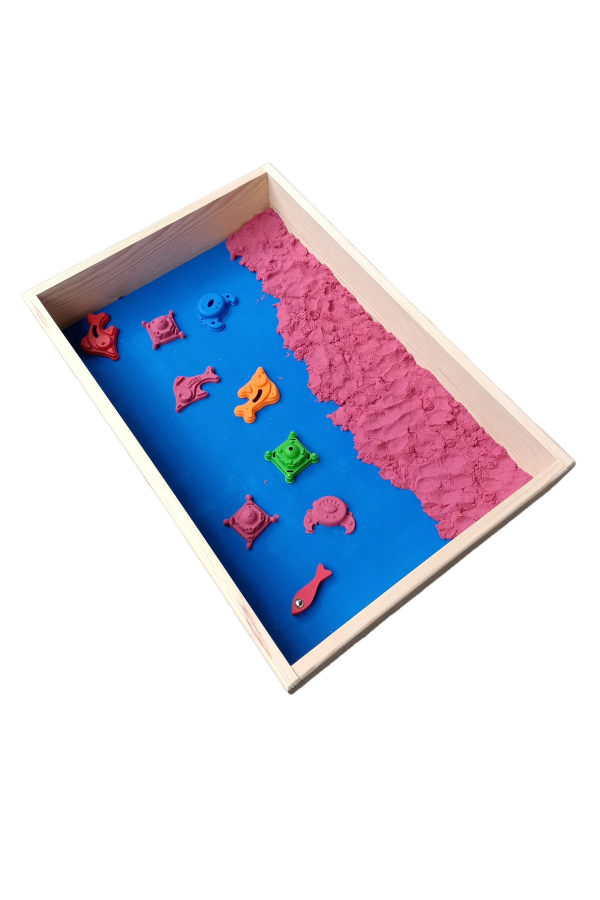 سینی شن چوبی آموزشی بزرگ