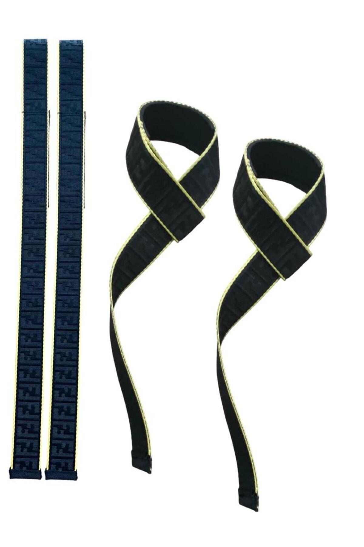 REMEGE Halter Strap Fitness Crossfit Halter Ağırlık Kaldırma Kayışı Lifting - Deadlift Straps Halter Strapı