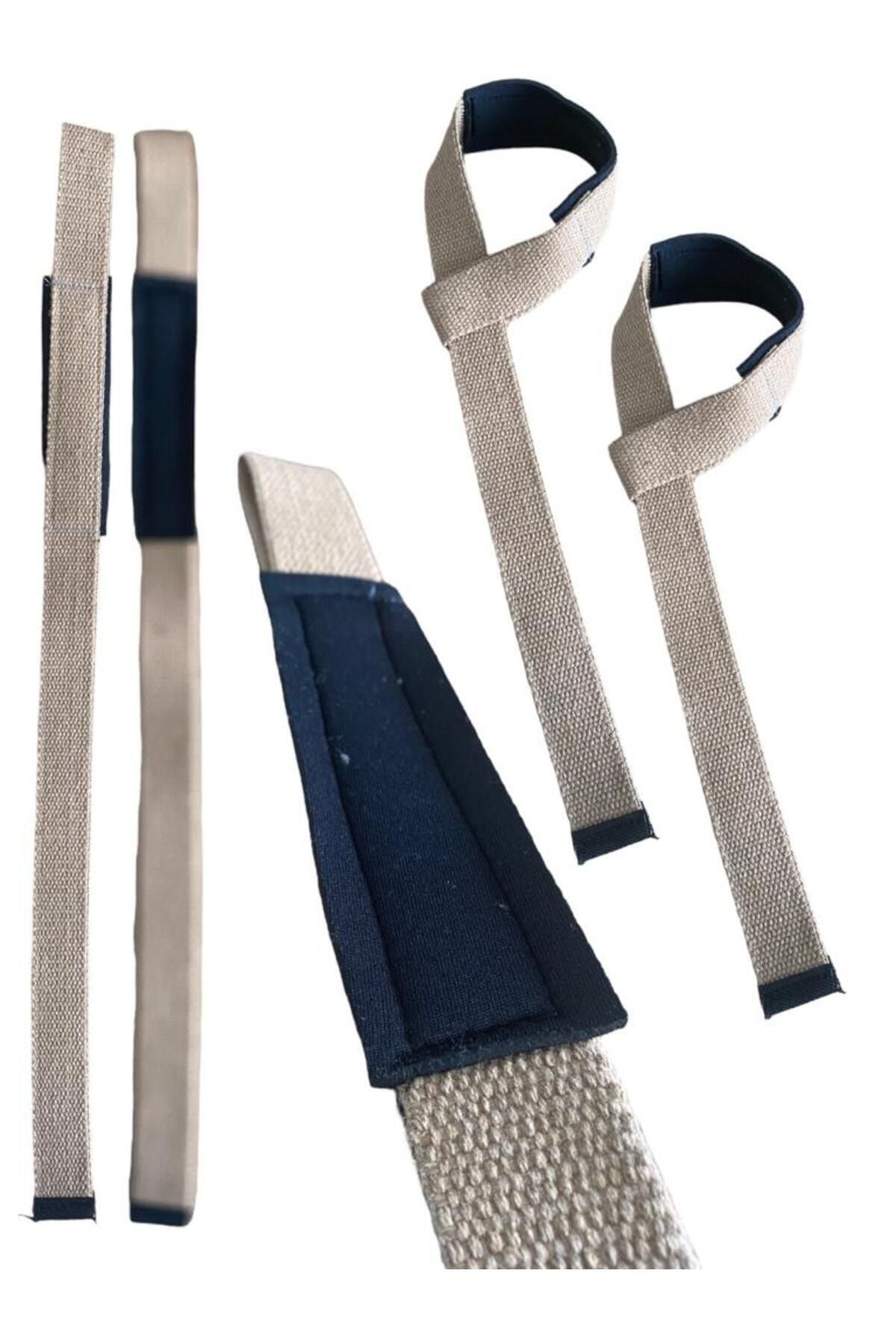 REMEGE 3x61 Cm Halter Strap Fitness Crossfit Halter Ağırlık Kaldırma Kayışı Lifting Deadlift Halter Strapı
