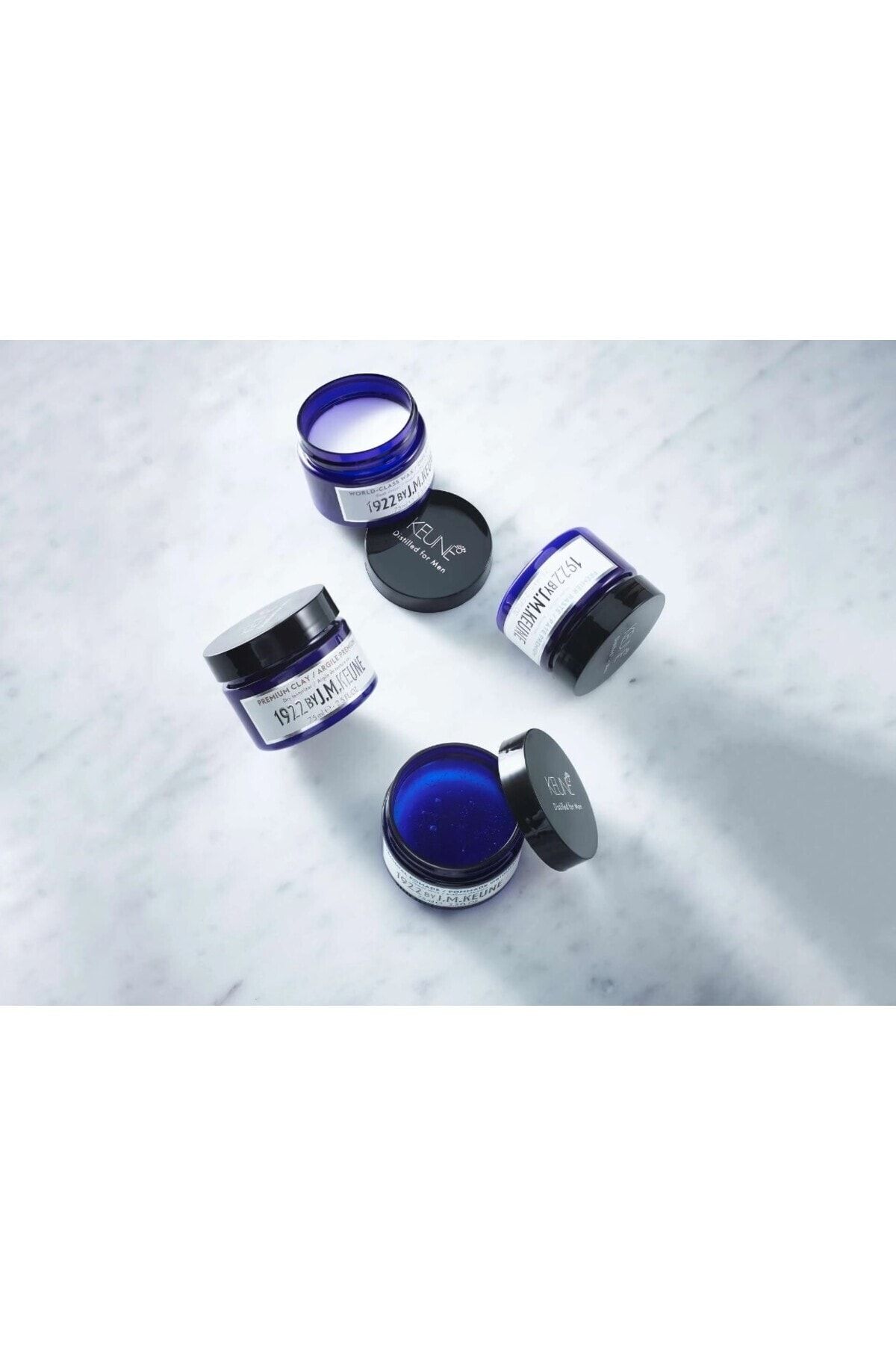 کرم و واکس حالت دهنده مو مردانه زنانه 1922 توسط J.M KEUNE PREMIUM CLAY پرفیوم STRONG TRIP MATTE STORAGE KIL WAX 75ML 21826 Keune