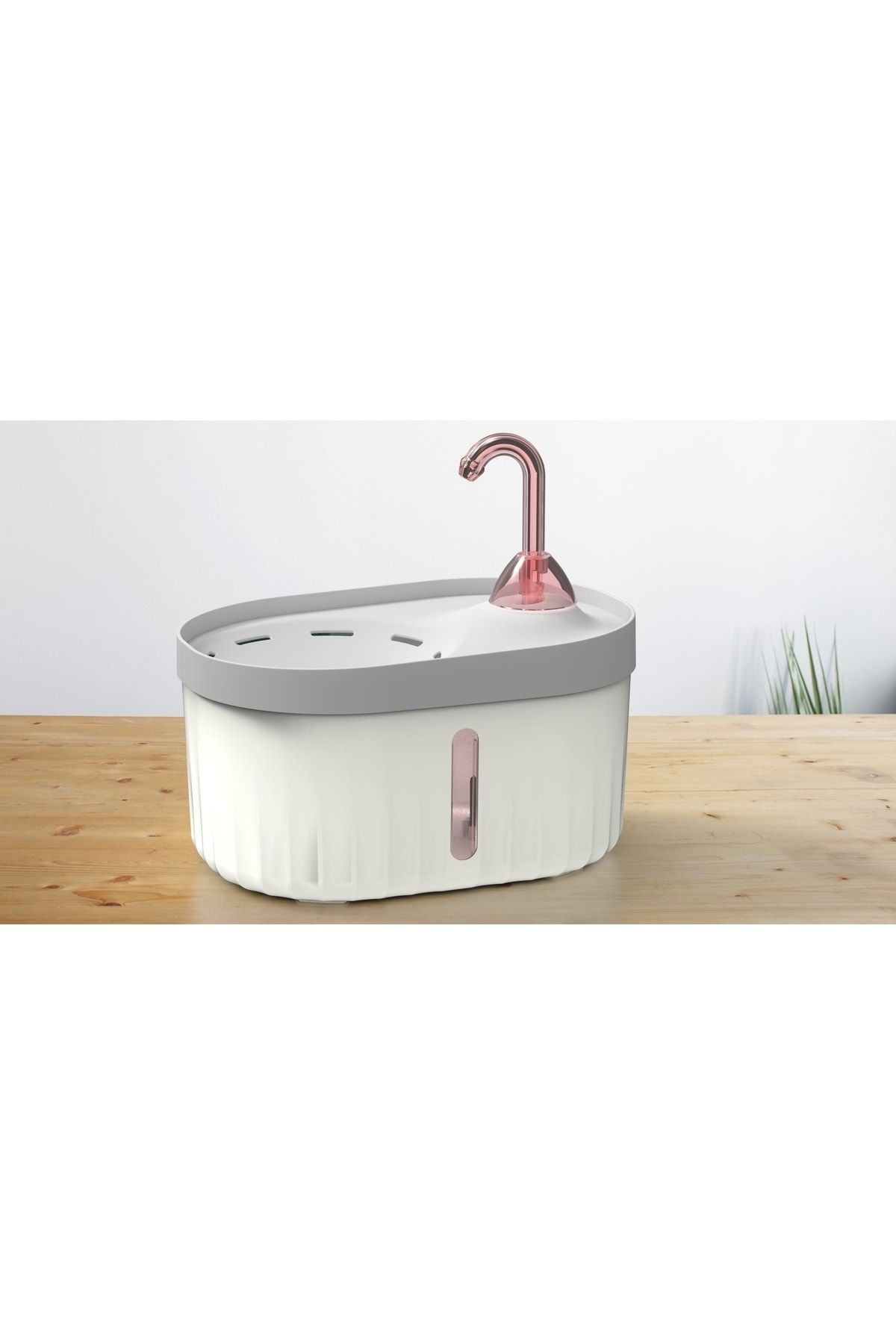 ATA HOME-AQUATA Automatic Cat Dog Waterer Water Fountain and Spring Lighted Ultra Quiet USB Connection 2.3 lt 40db 2