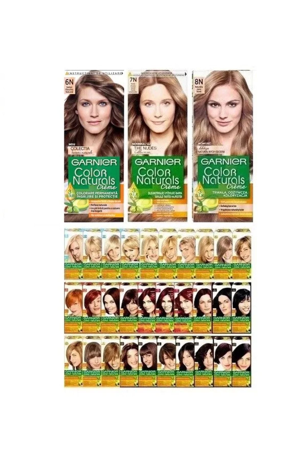 Garnier Color Naturals Krem Saç Boyası 6.25