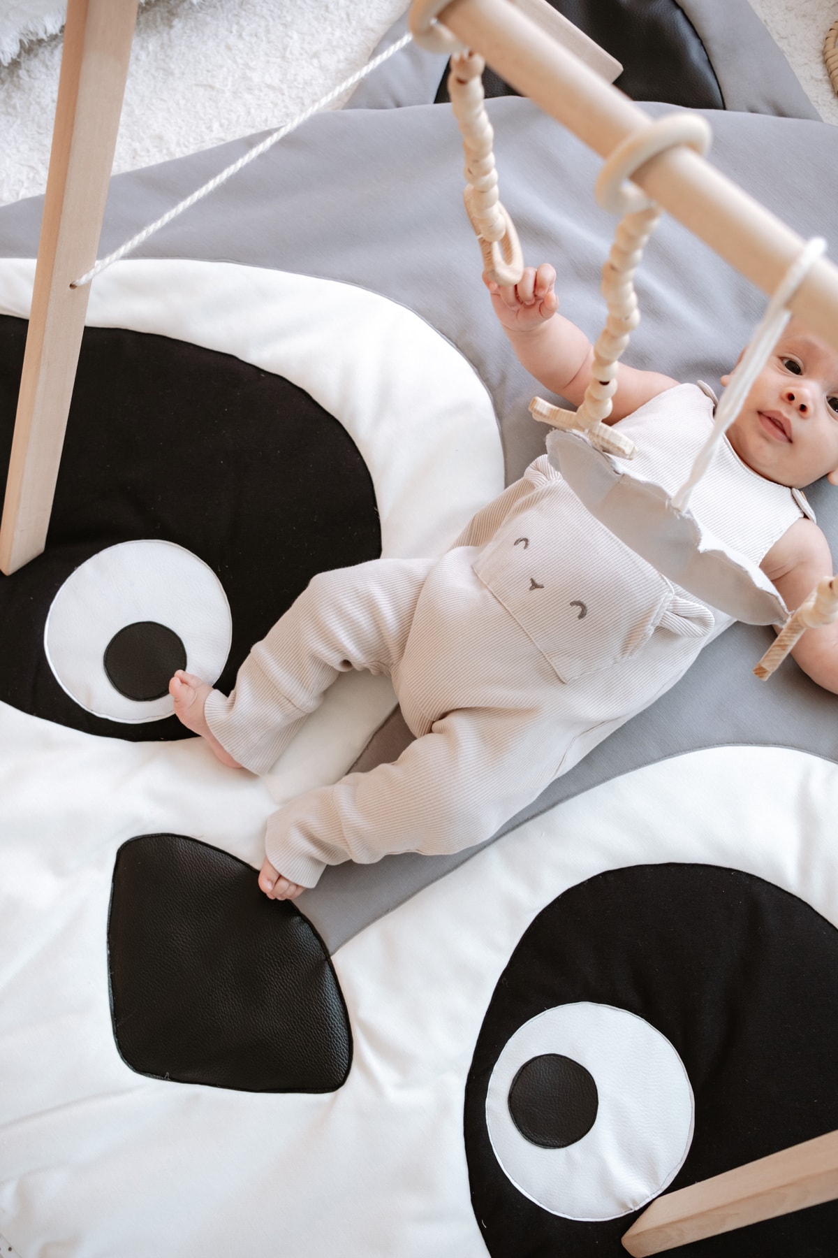 DERY BABY - Oyun Halısı Oyun Matı Raccoon fotoğrafı 5 (önizleme)