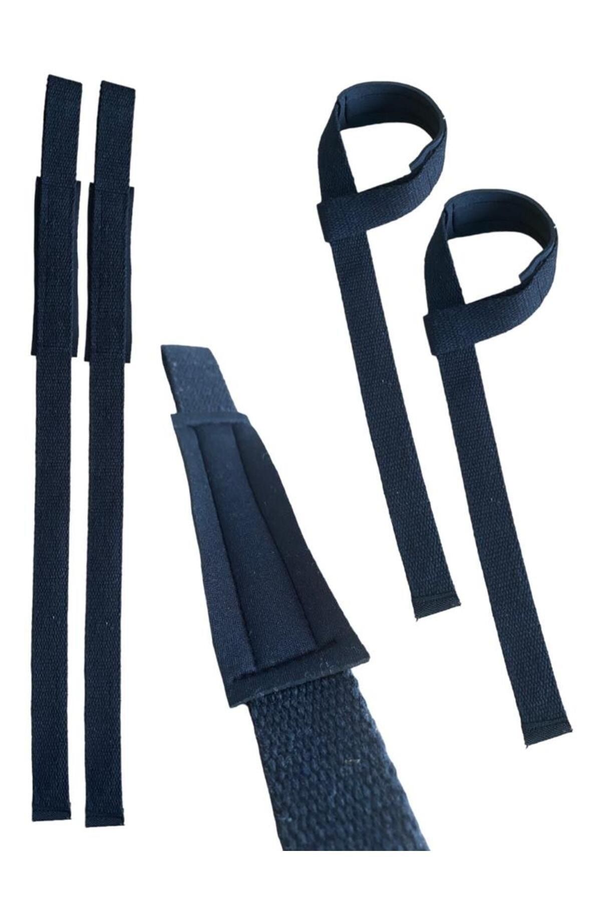 REMEGE 3x61 Cm Halter Strap Fitness Crossfit Halter Ağırlık Kaldırma Kayışı Lifting Deadlift Halter Strapı