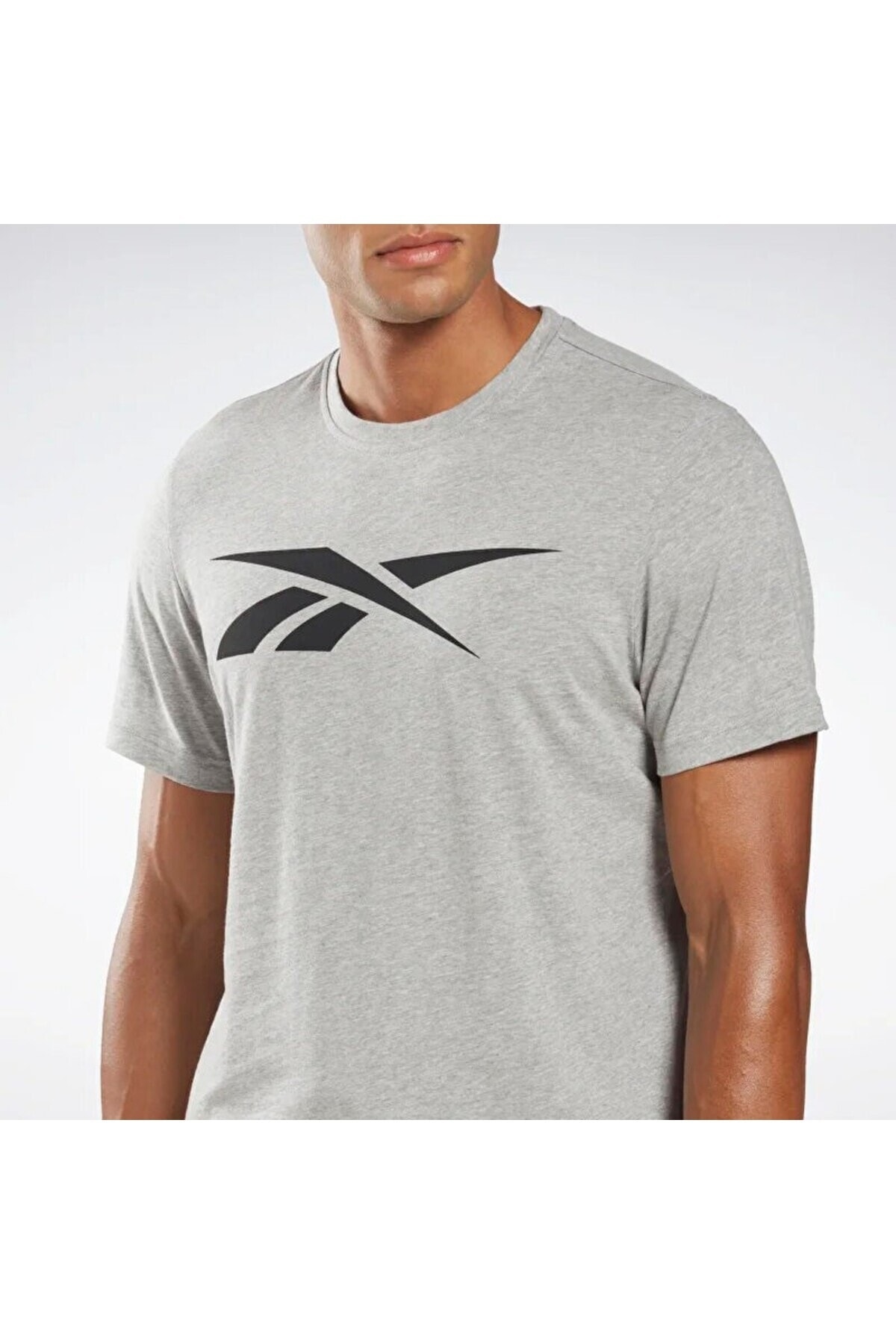 تیشرت مردانه خاکستری ریباک | 02-HD4000-2 اورجینال - تصویر 4