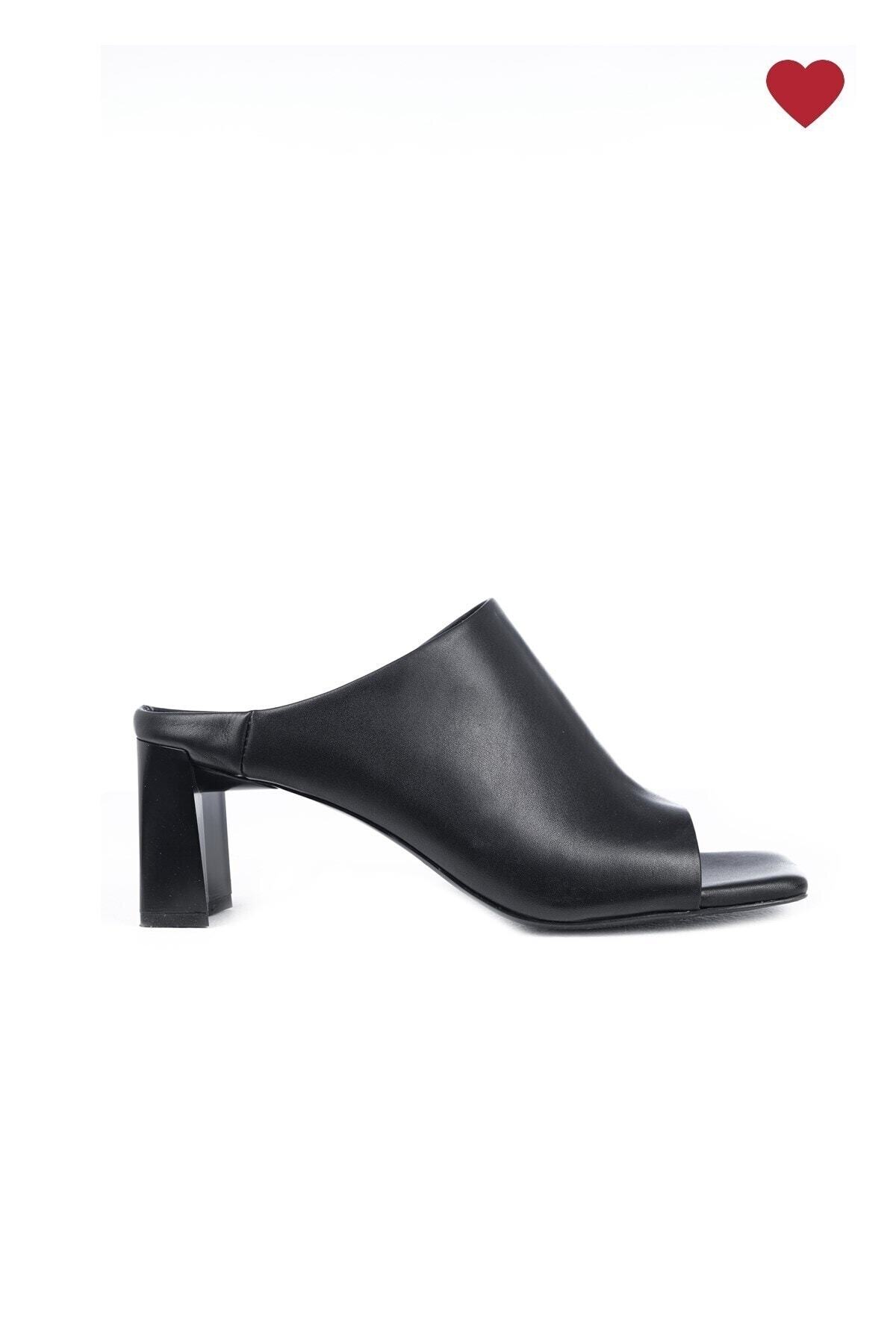 Beauty Omelette Charlotte Topuklu Deri Terlik Fiyatı, Yorumları Trendyol