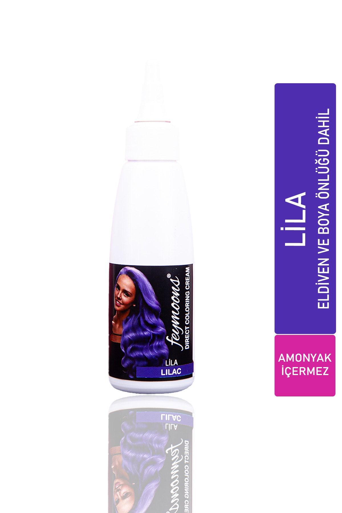 Feymoons Yarı Kalıcı Saç Boyası Lila Mor 120ML FEYBOYA1014