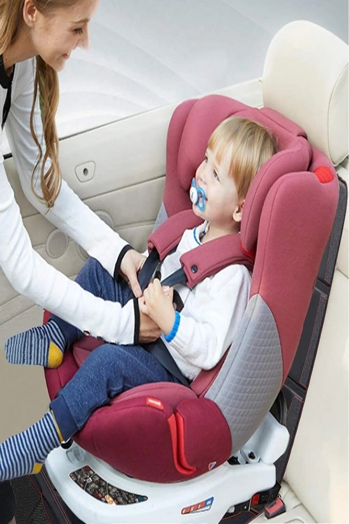 Şener collection Oto Çocuk Koltuğu Için Isofix Uyumlu Organizer Koltuk Kılıfı Koruyucu Minder Ana Kucağı Puset Kılıf fotoğrafı 3 (önizleme)