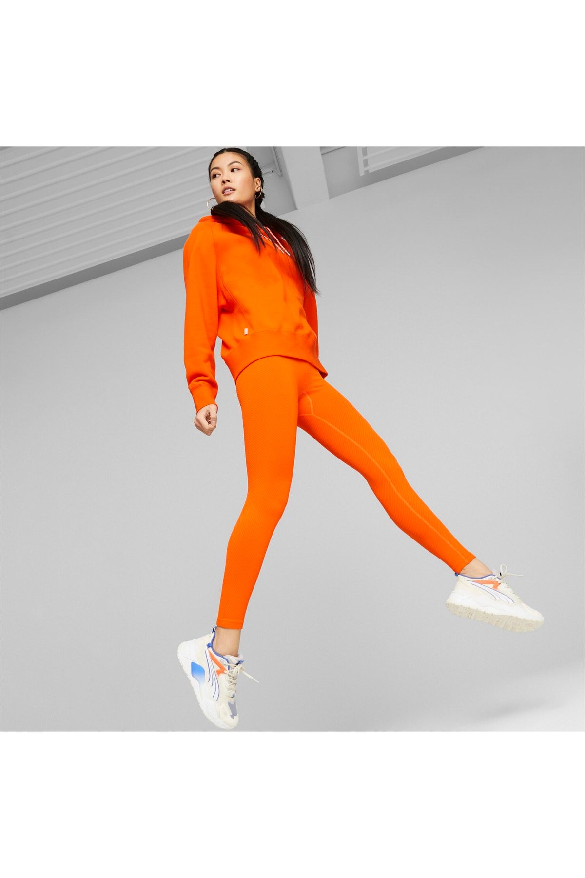 Puma-INFUSE Evoknit Leggings Cayenne Pepper 3