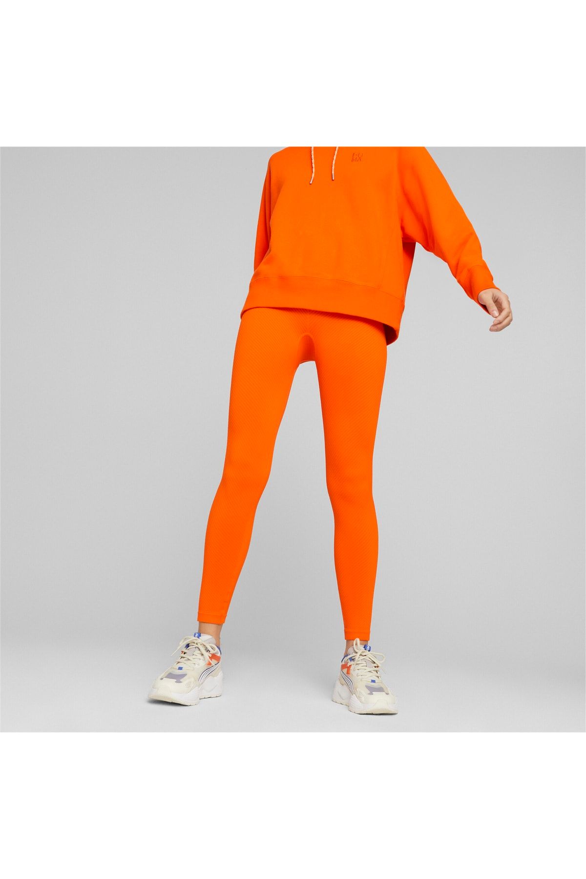 Puma-INFUSE Evoknit Leggings Cayenne Pepper 5