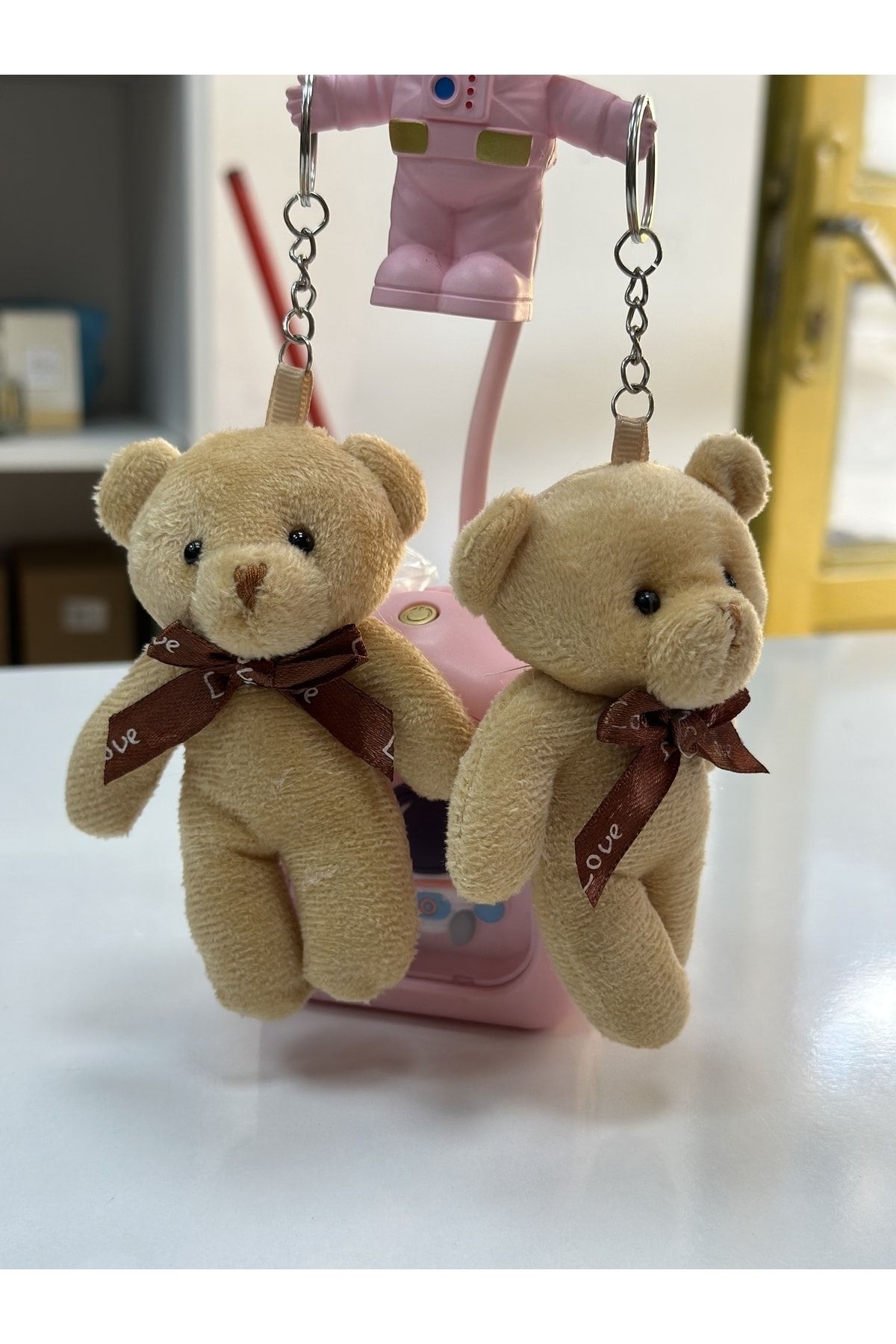 Mini teddy sale bear keychain