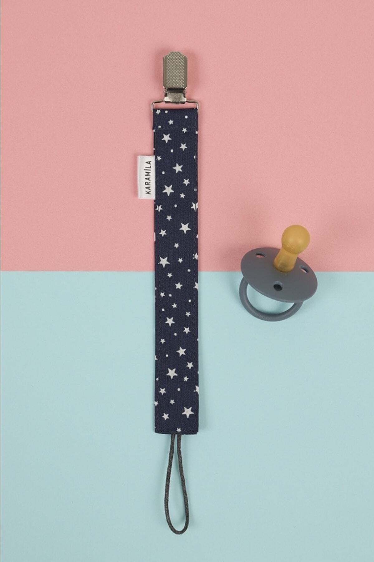 KARAMİLA 3’lü Set Emzik Askısı - Emzik Zinciri - Emzik Tutacağı fotoğrafı 4 (önizleme)