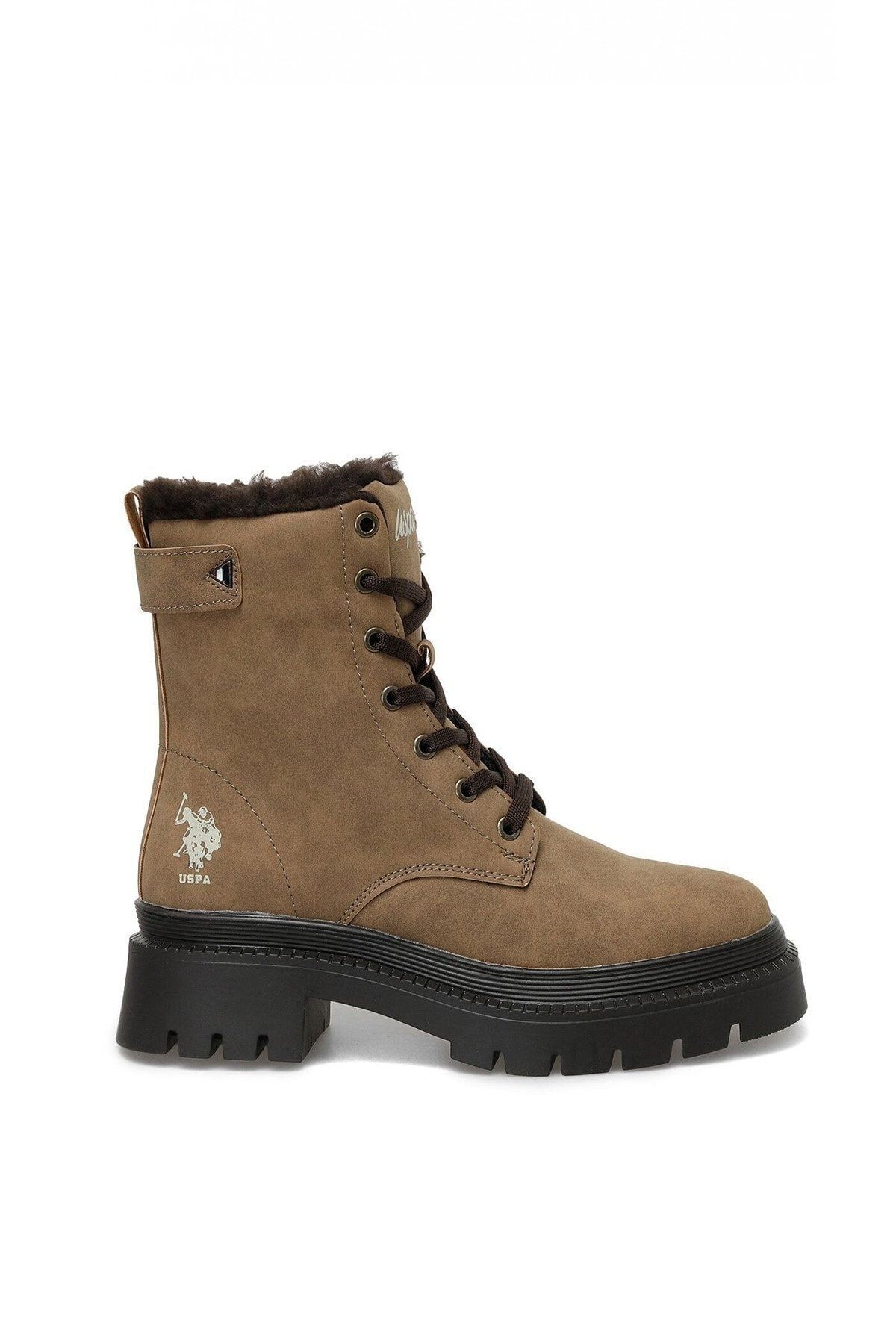 U.S. Polo Assn. Sneakers Brown Short heels 1 4 cm