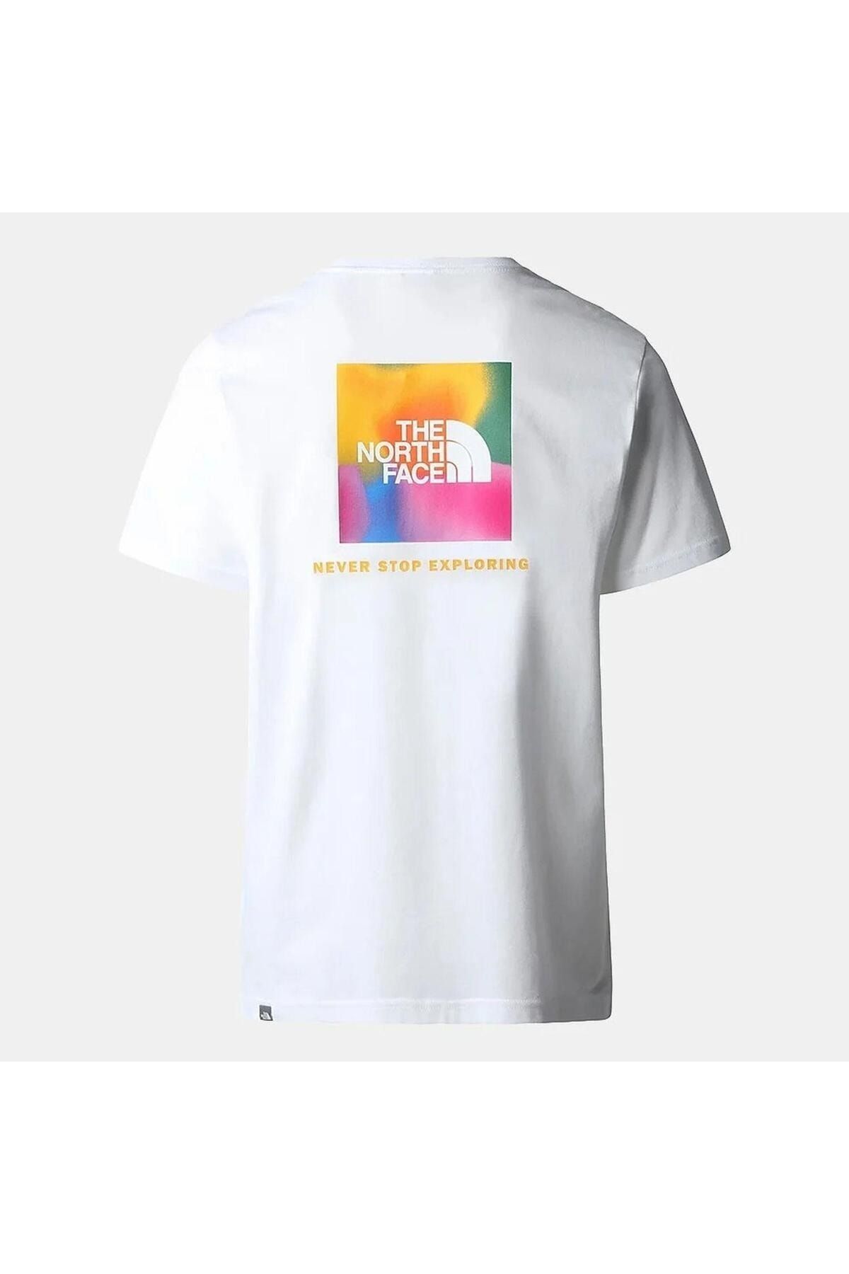 T shirt the north face red box 2025