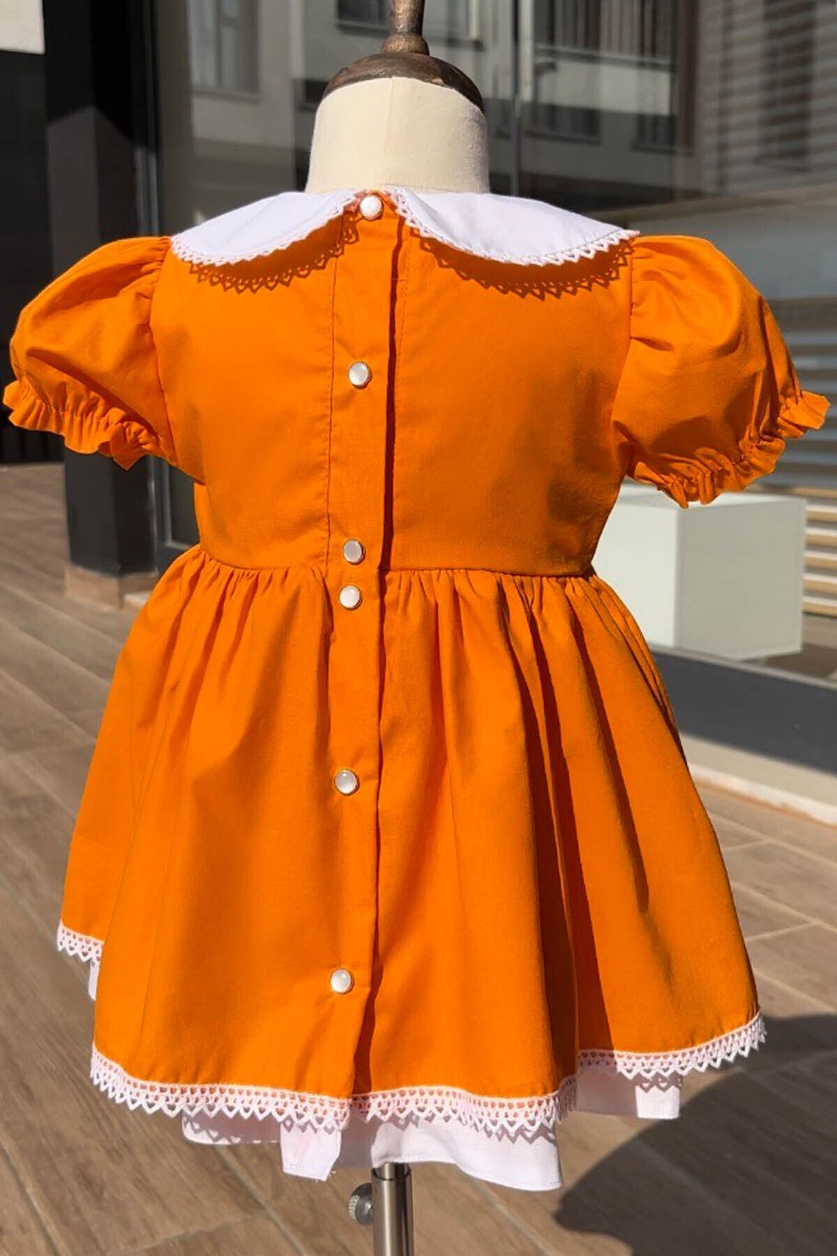 Bebe hot sale orange dress
