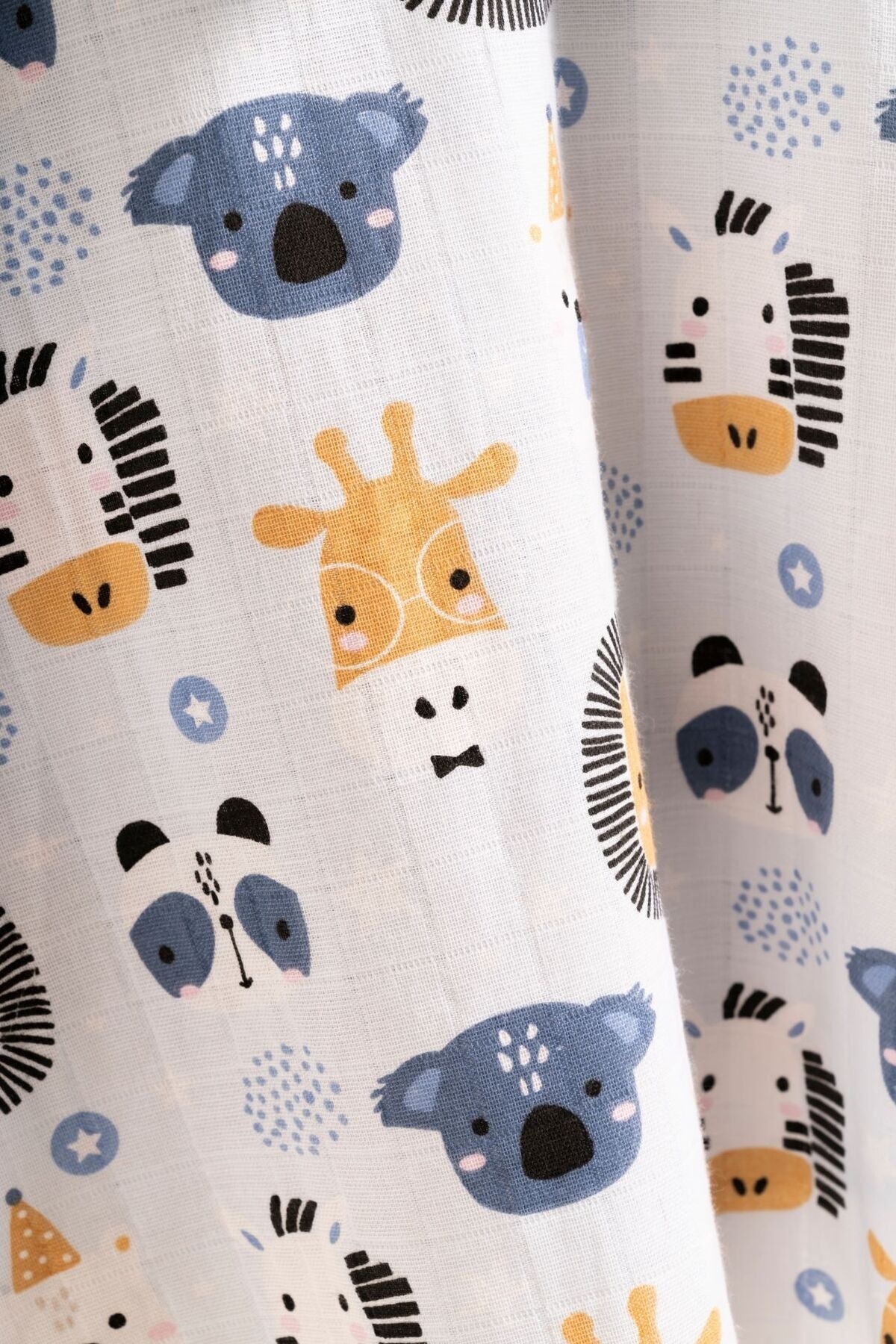 Melomio Baby Kids Organik Müslin Panço Bebek Çocuk Plaj Panço Koala fotoğrafı 4 (önizleme)