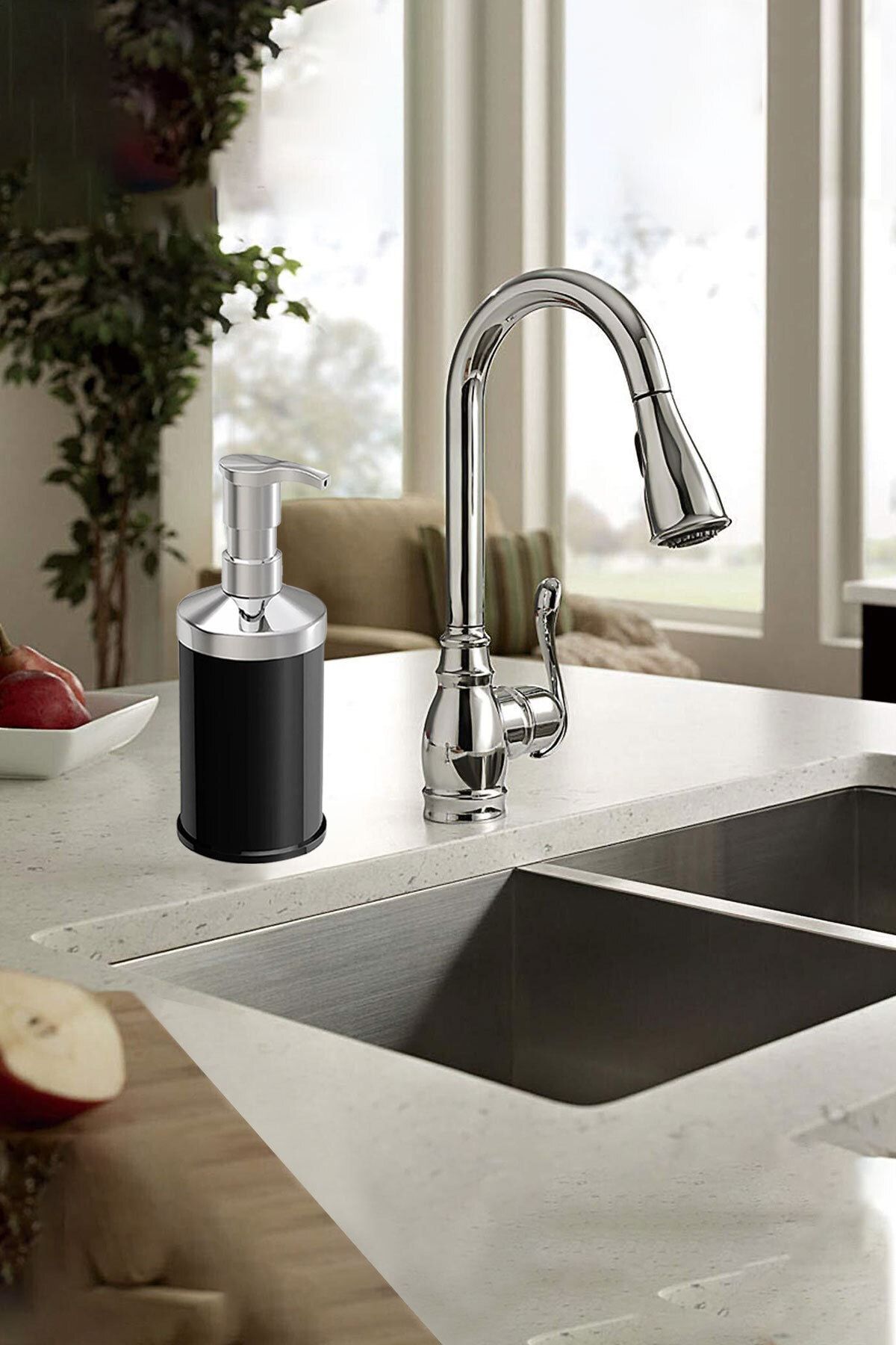 Kitchen countertop liquid soap dispenser hotsell