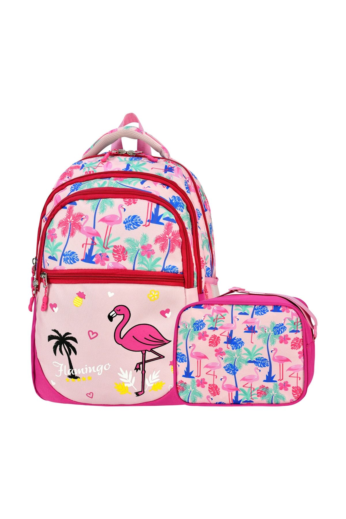 Flamingo school bags sales