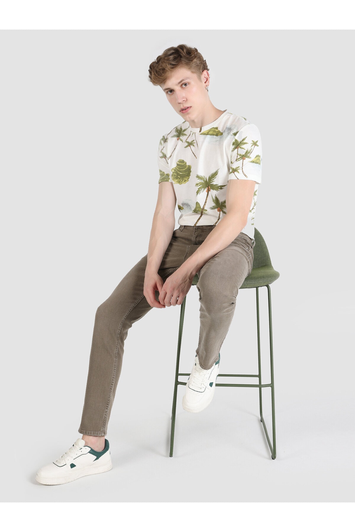 Colin’s 044 Karl Düz Fit Düşük Bel Düz Paça Haki Erkek Pantolon Fiyatı ...