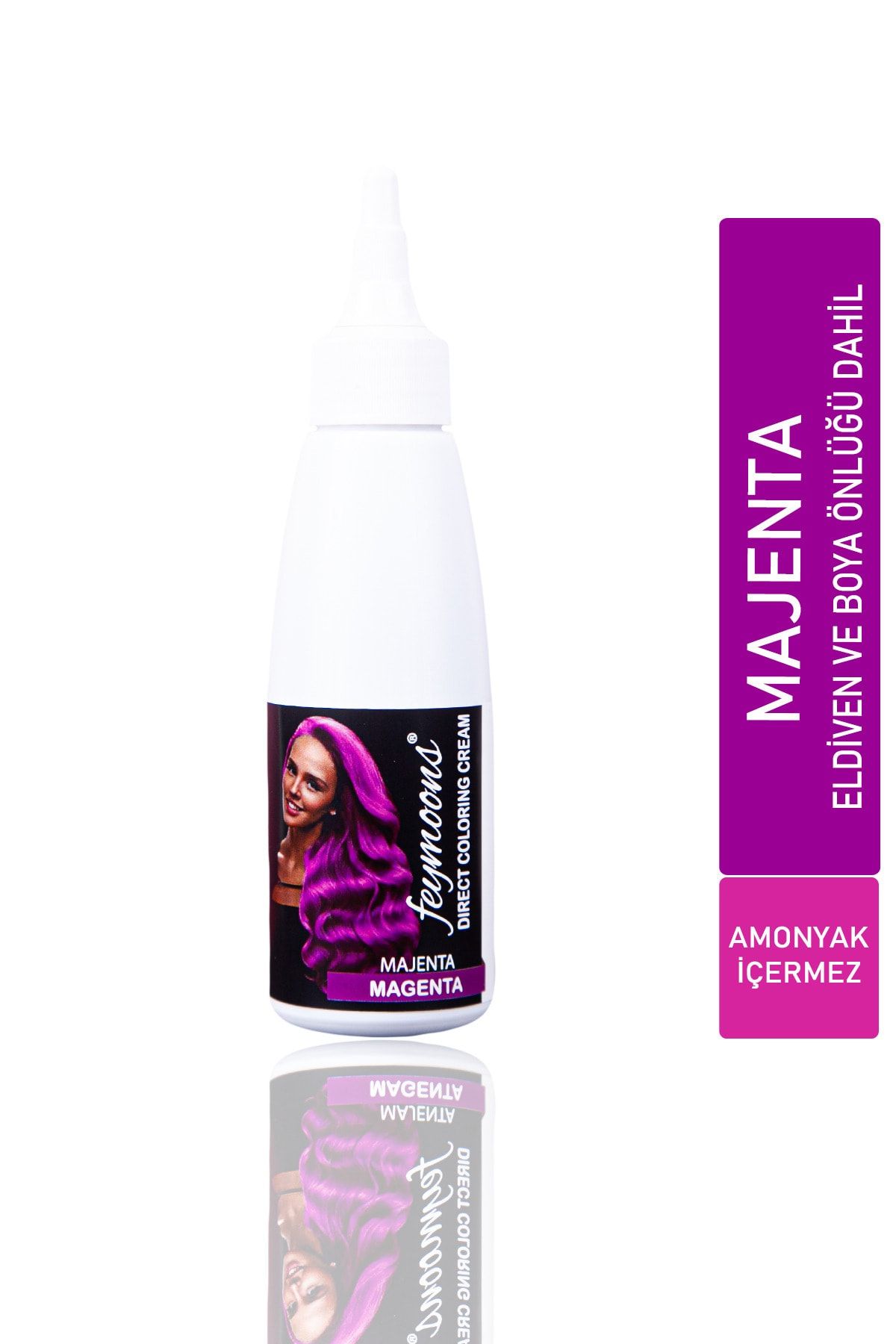 Feymoons Yarı Kalıcı Saç Boyası Majenta 120ML FEYBOYA1003