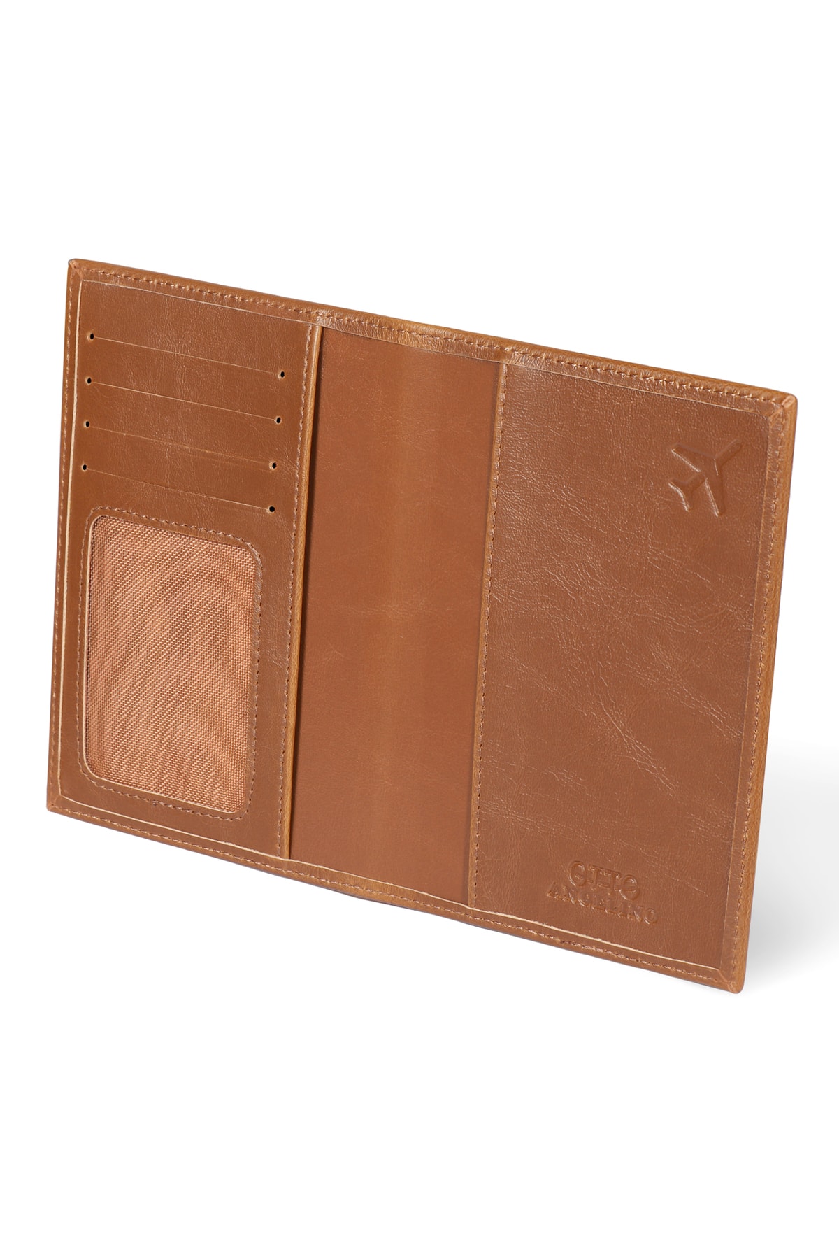 کیف پول مردانه قهوه ای OttoAngelino | OT205 اورجینال - تصویر 5