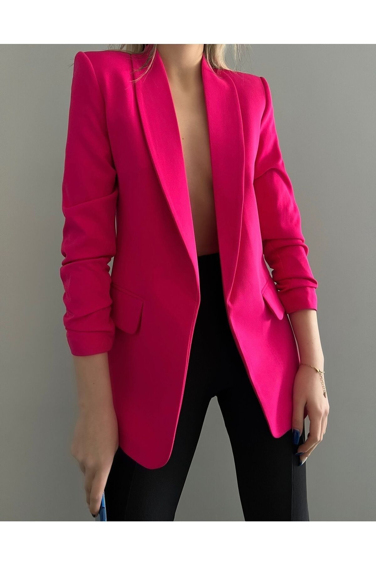 Elizar Moda Blazer Pink Blazers Trendyol