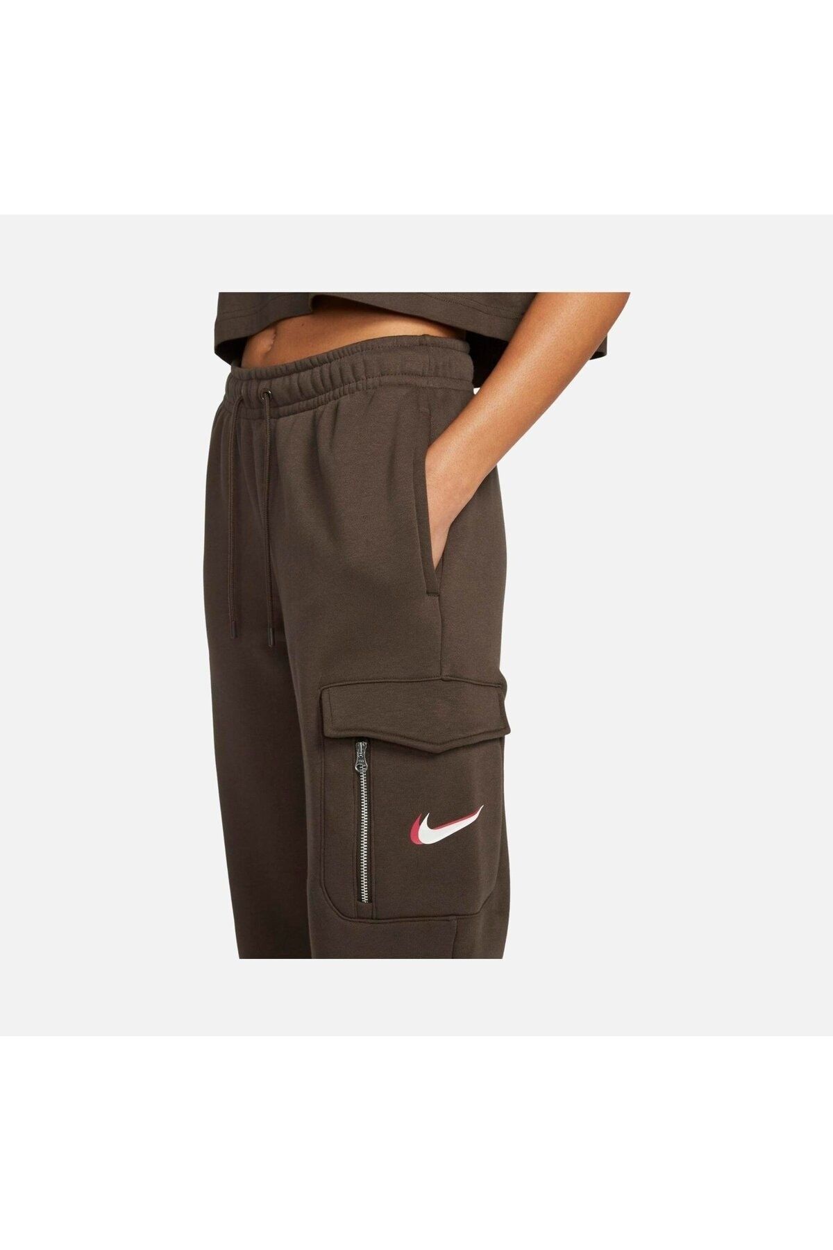 شلوار اسپرت زنانه نایکی مدل NIKE DF FLC JOGGER 7/8 DM7037-010 - بولگانو