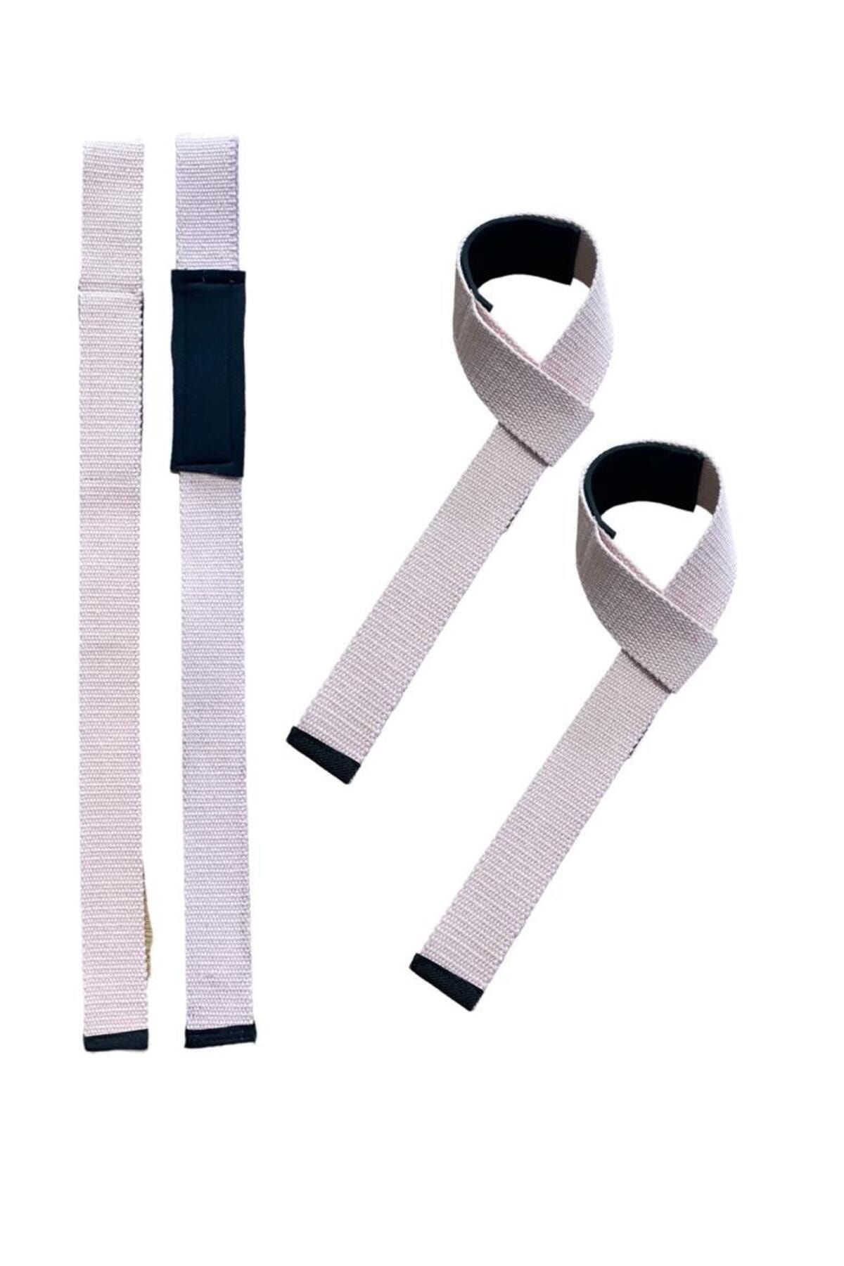REMEGE Halter Strap Fitness Crossfit Halter Ağırlık Kaldırma Kayışı Lifting - Deadlift Straps Halter Strapı