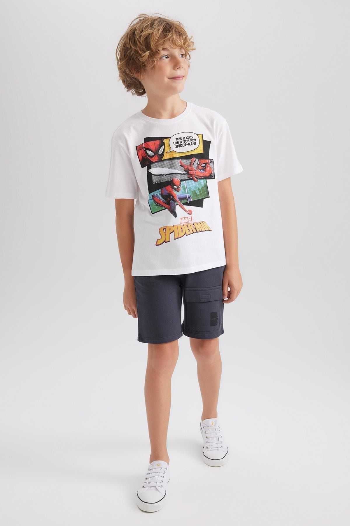 Defacto Boy s Regular Fit Sweatshirt Shorts Trendyol