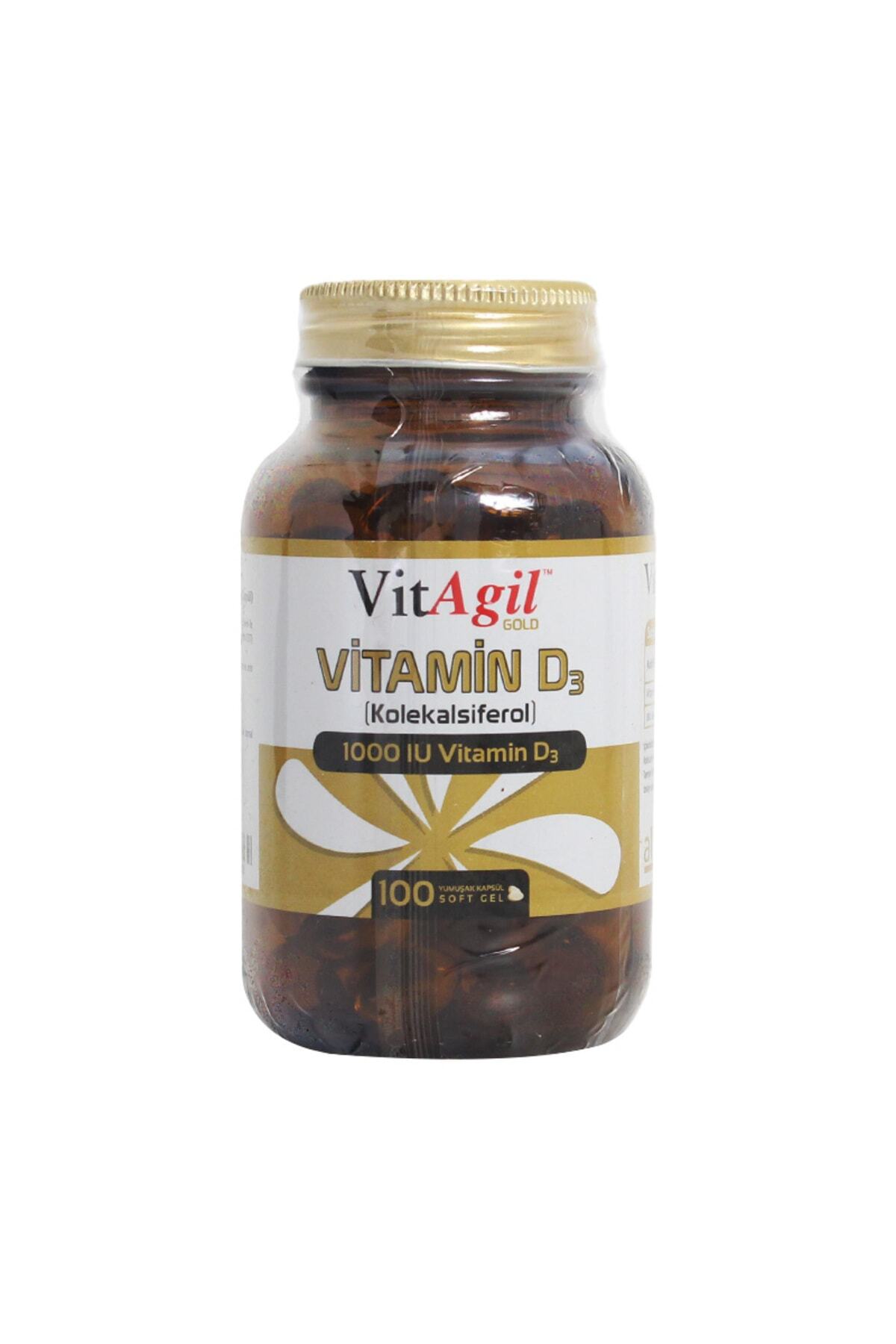 Vitagil Gold Vitamin D3 1000 Iu 100 Capsules Vitagil Gold Vitamin D3 1000 Iu 100 Capsules