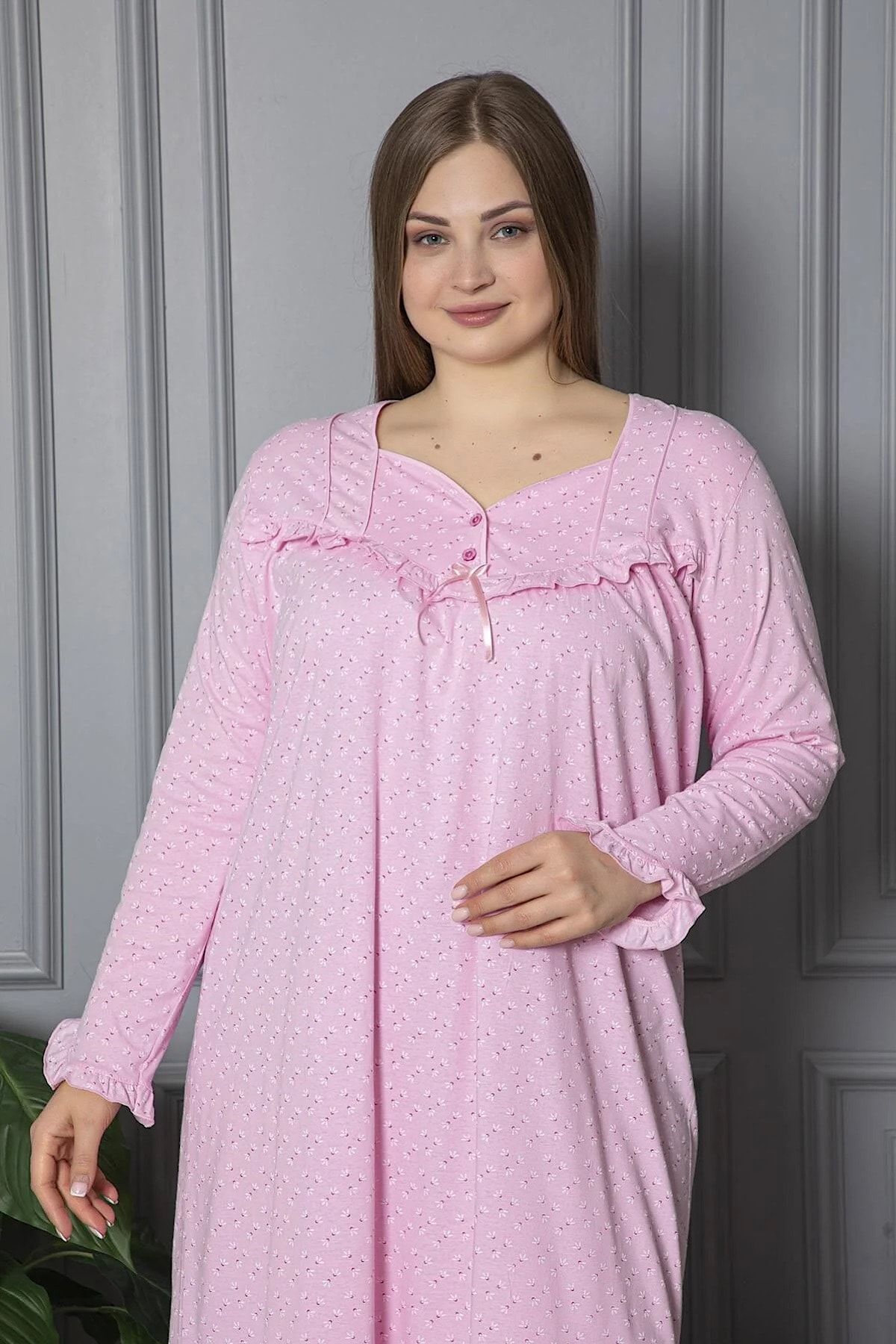 100 cotton plus top size night gowns