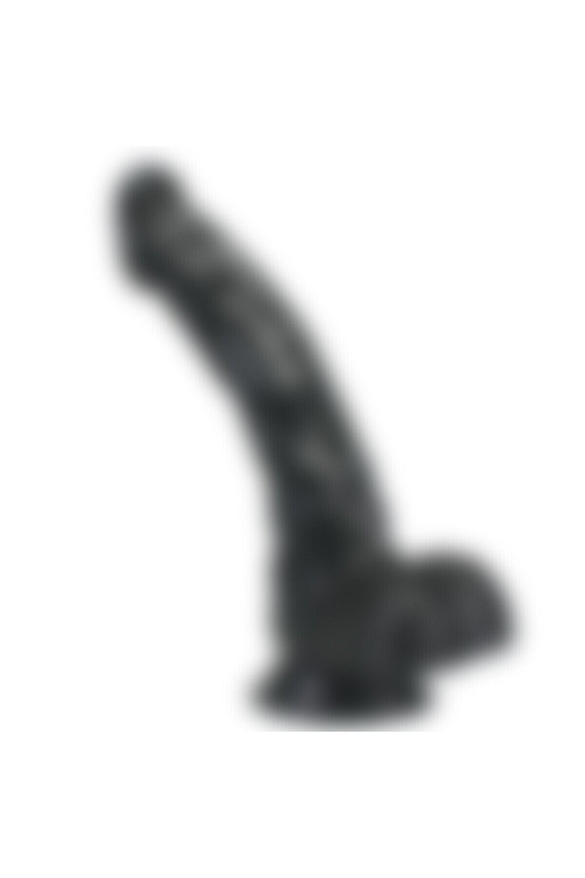 Vajinal Olarak Kullanılan 22 Cm Esnek Ve Bükülebilir Testisli Yapay Penis 2