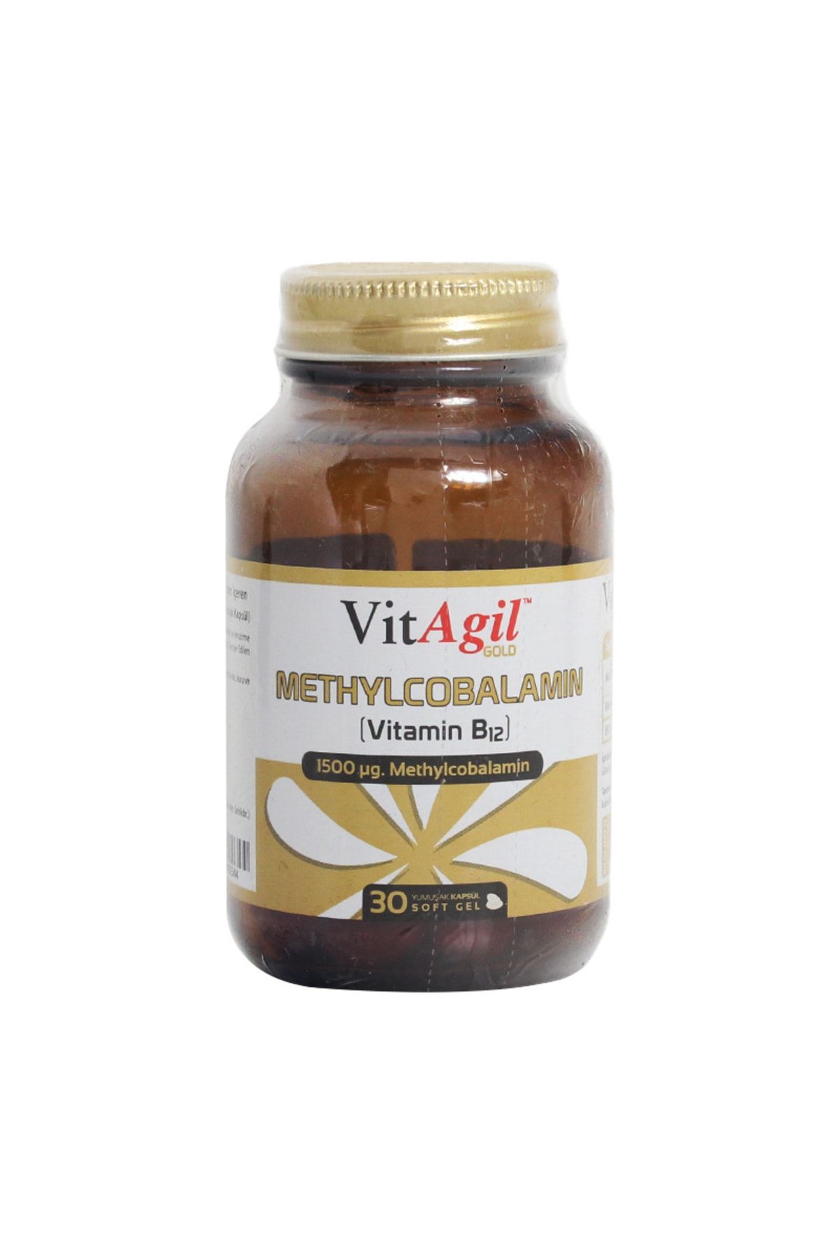 Allergo Vitagil Gold Methylcobalamin B12 30 Softgel 30Kapsül