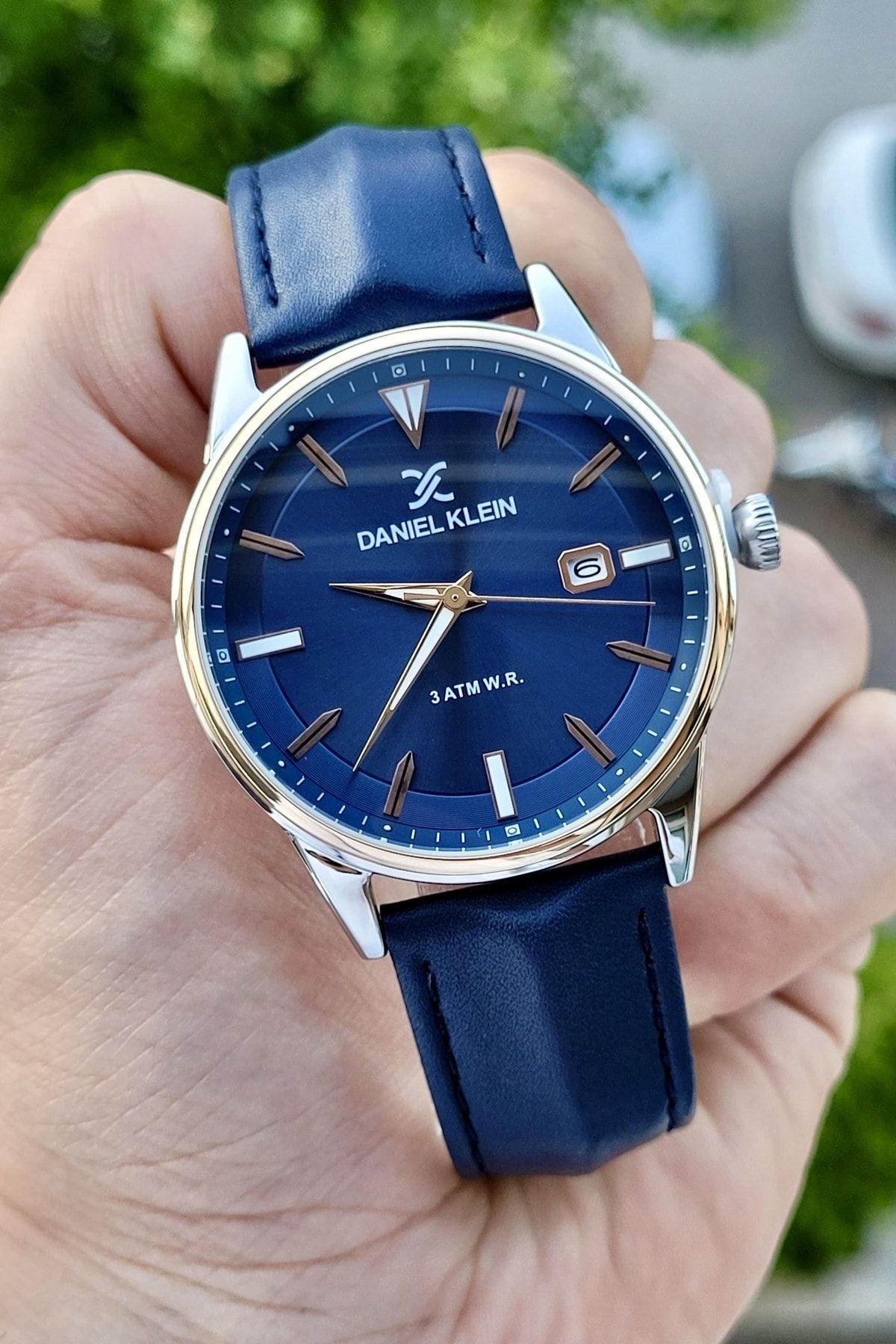 Daniel klein navy blue watch shop
