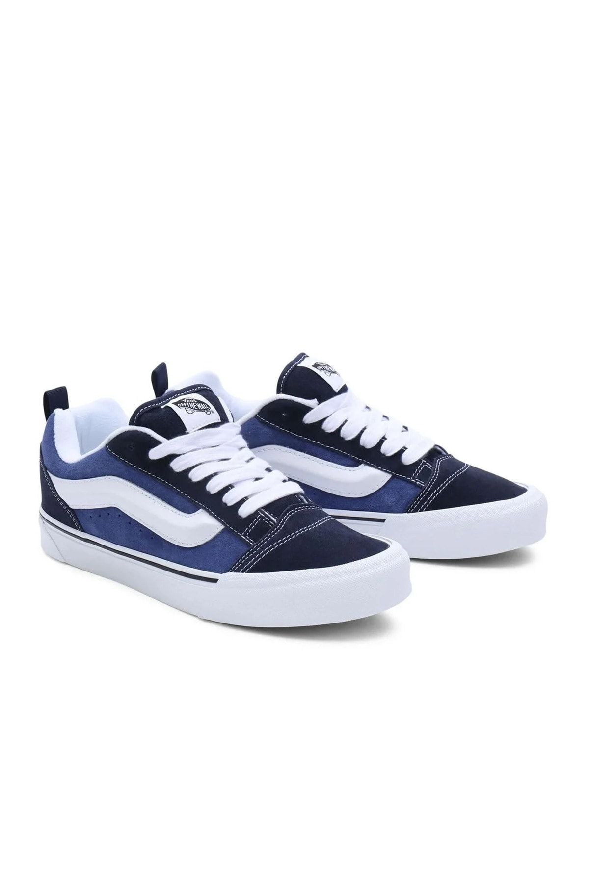 Dark and deals light blue vans