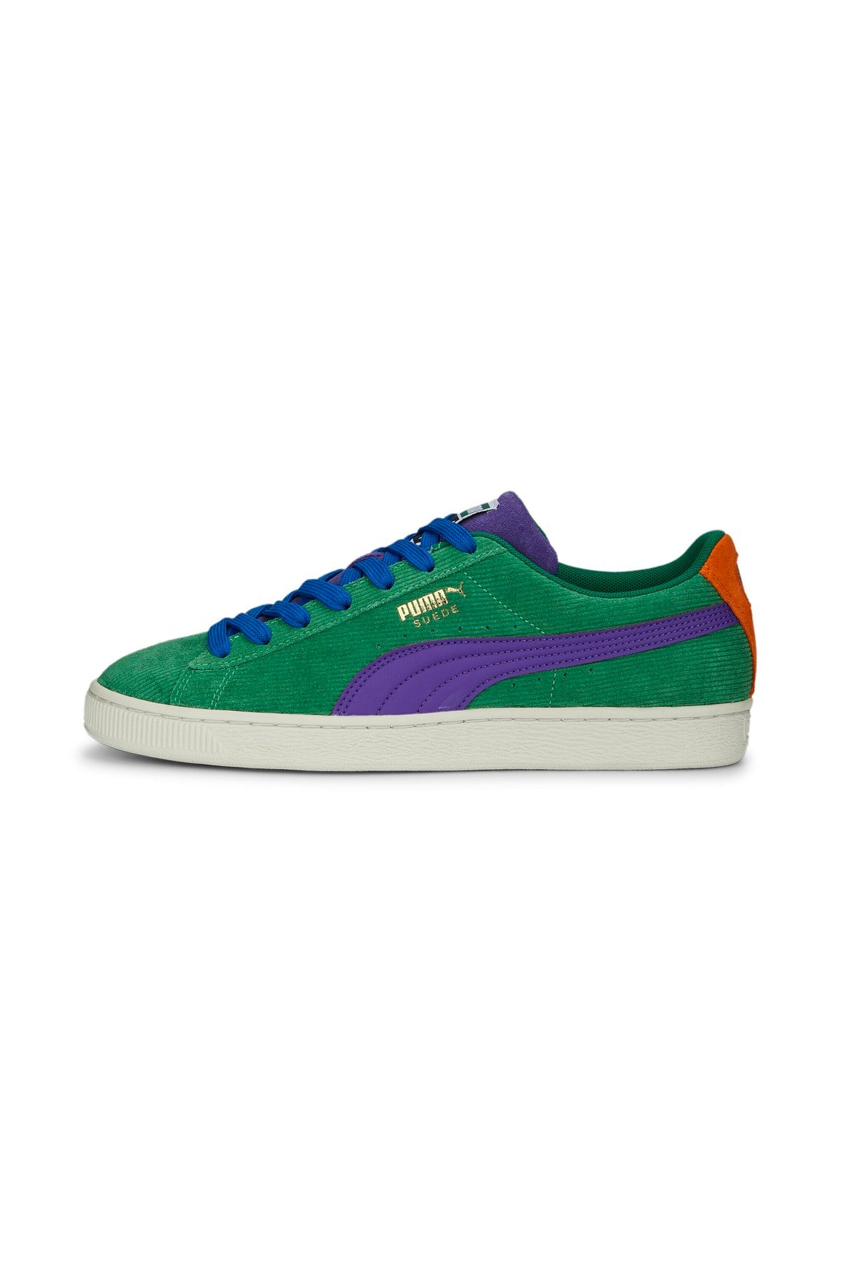 Green and blue puma suedes best sale