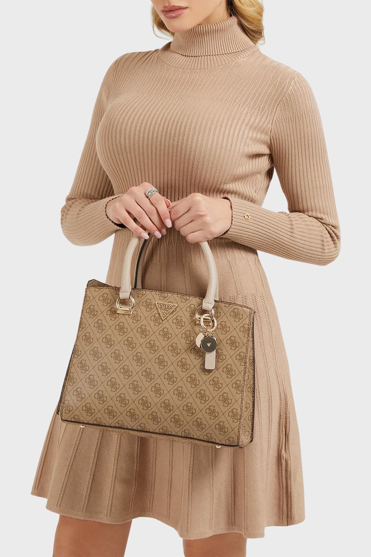 Guess monogram bag on sale