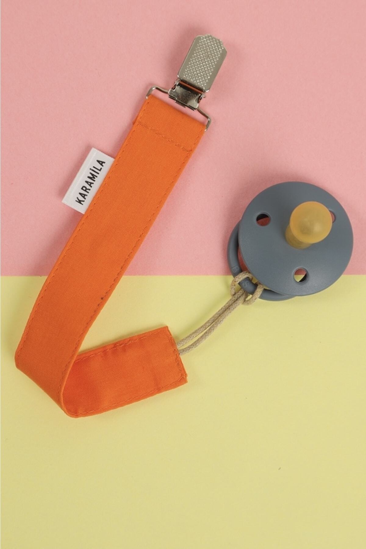 KARAMİLA 3’lü Set Emzik Askısı - Emzik Zinciri - Emzik Tutacağı fotoğrafı 5 (önizleme)