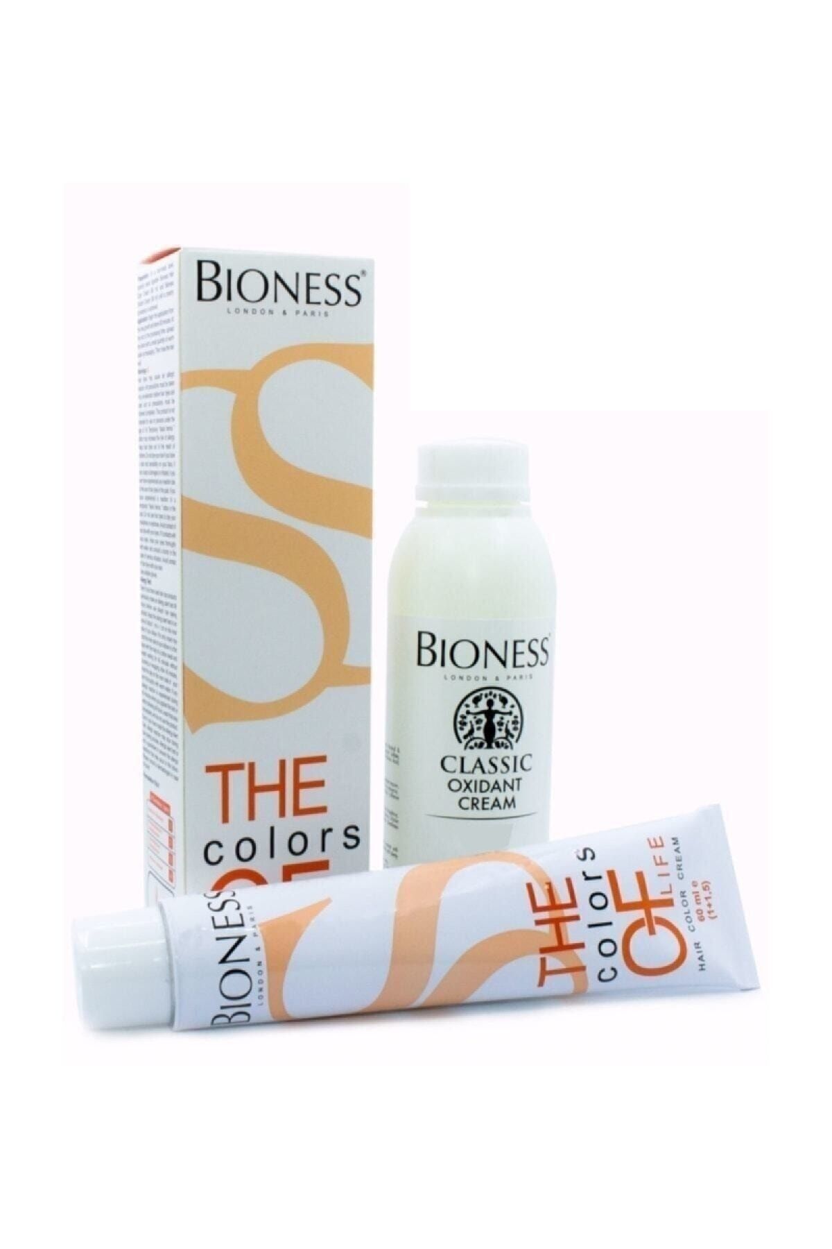 Bioness Saç Boyası 8.1 Açık Küllü Kumral 60ml+Küçük Oksidan.