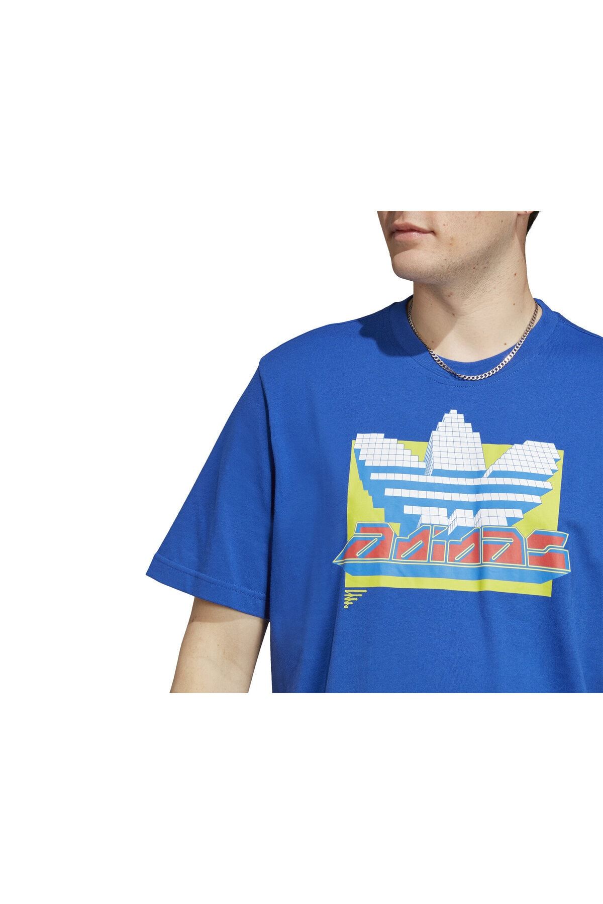 adidas T Shirt Blue Regular fit Trendyol