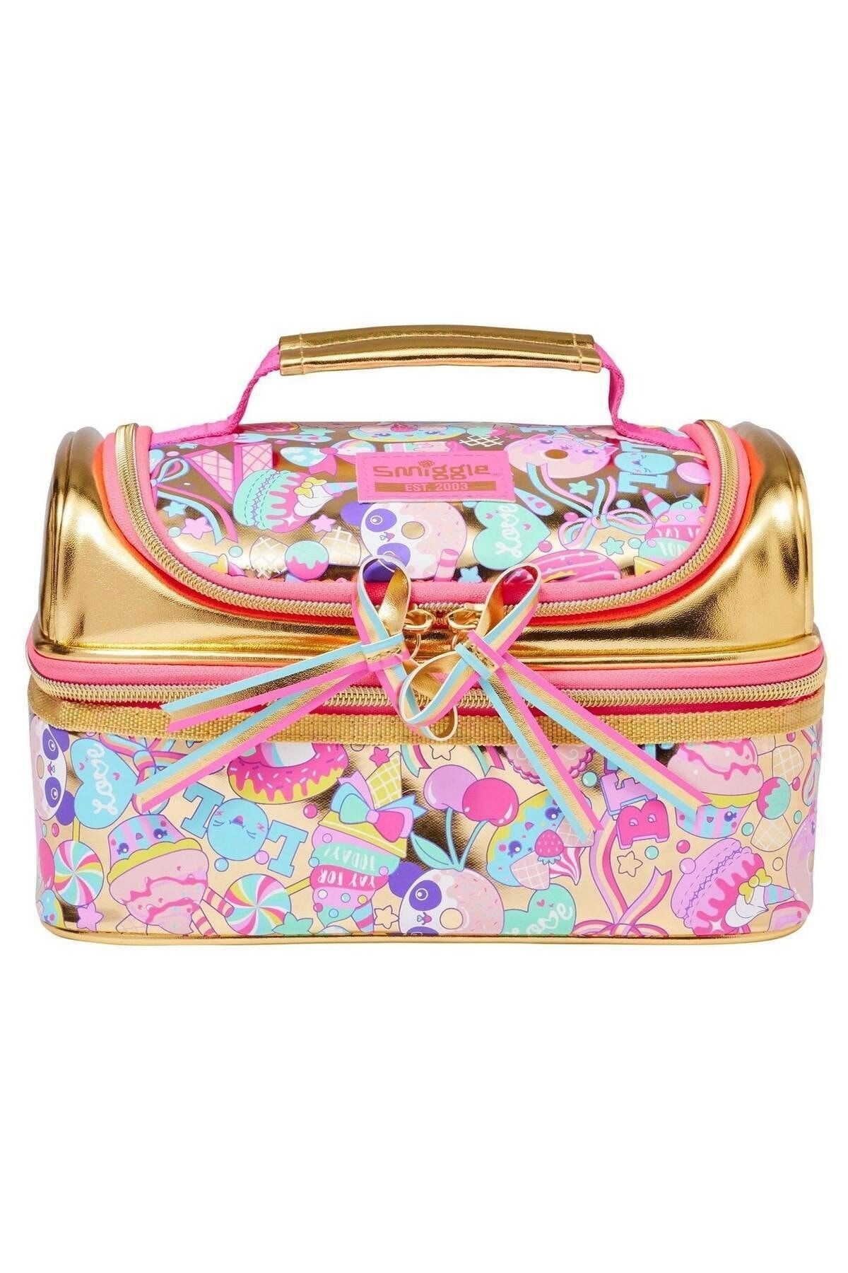 SMIGGLE Girl s 20Years Collection Thermal Insulated Pink Gold Lunch Box Trendyol