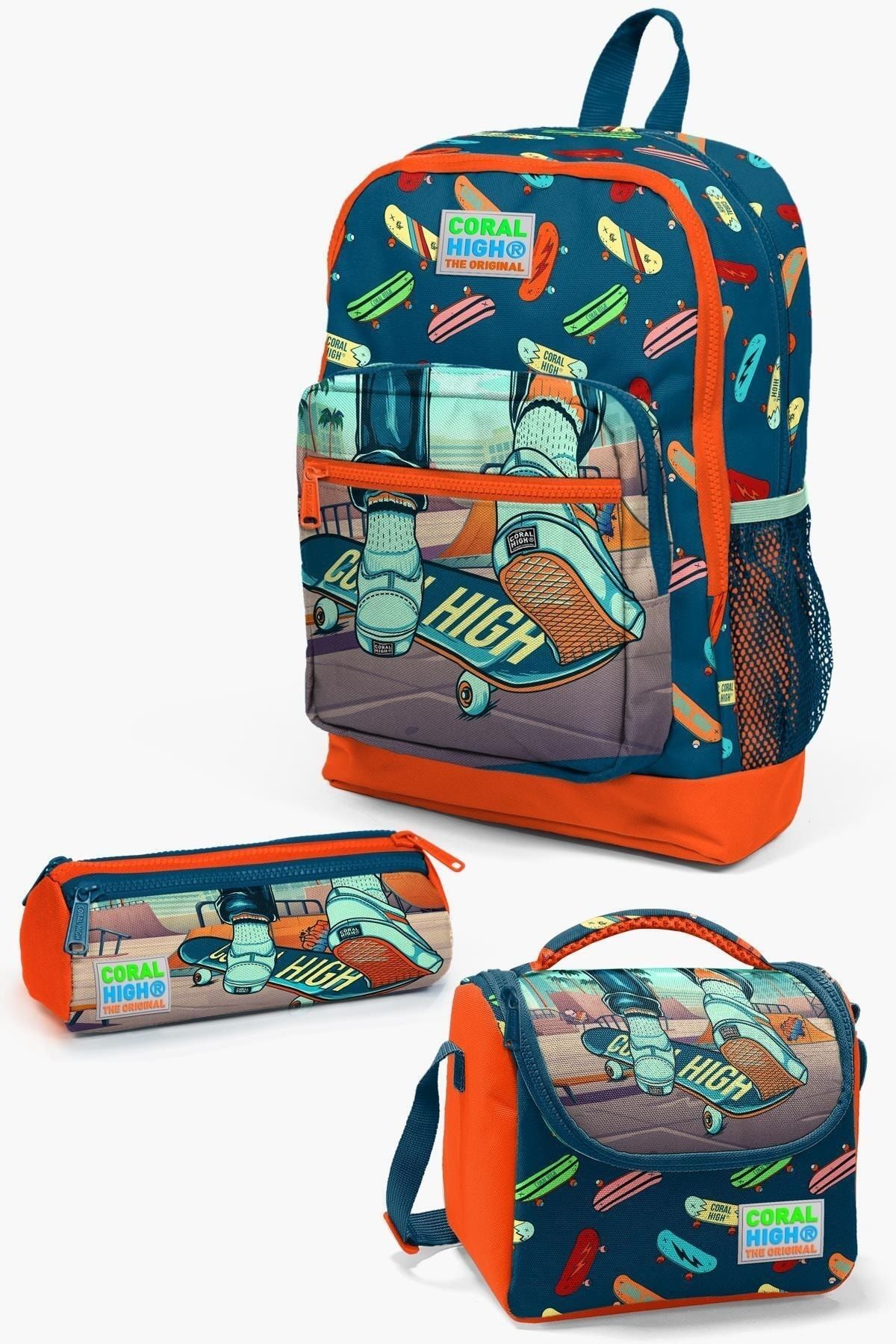 Skateboard outlet school bag
