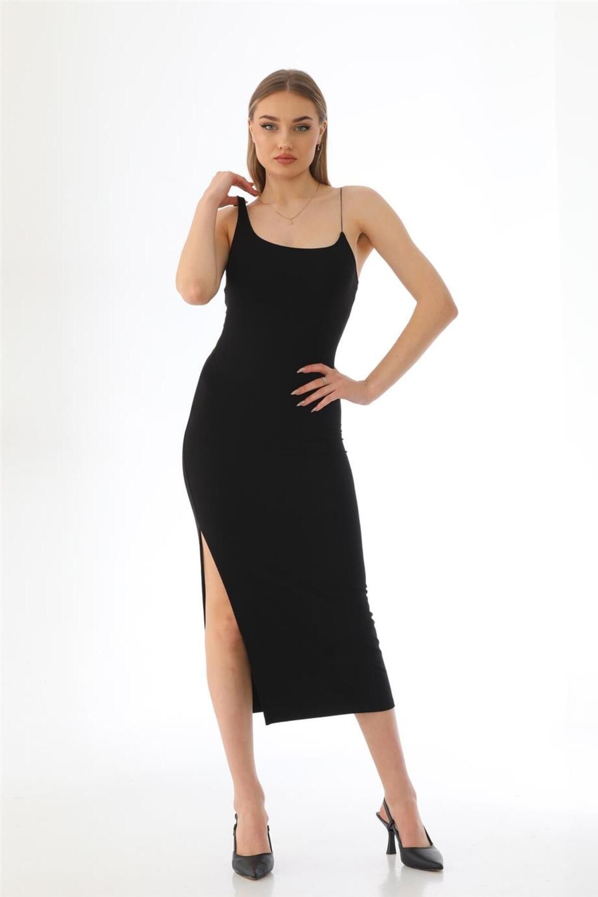 Strappy 2025 slit dress