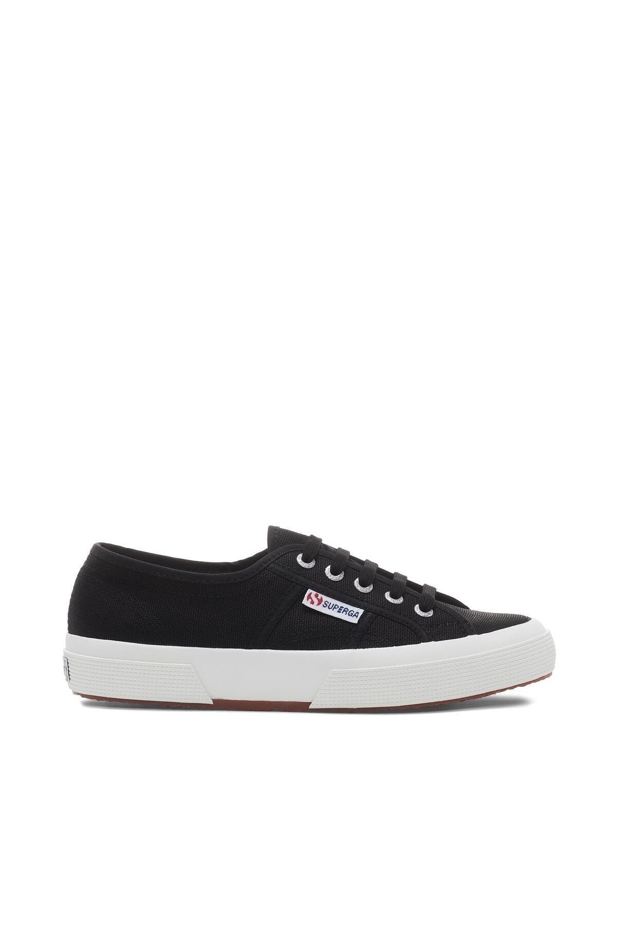 Superga 2750-cotu Classic Unisex Черно-бежевые низкие кроссовки S000010