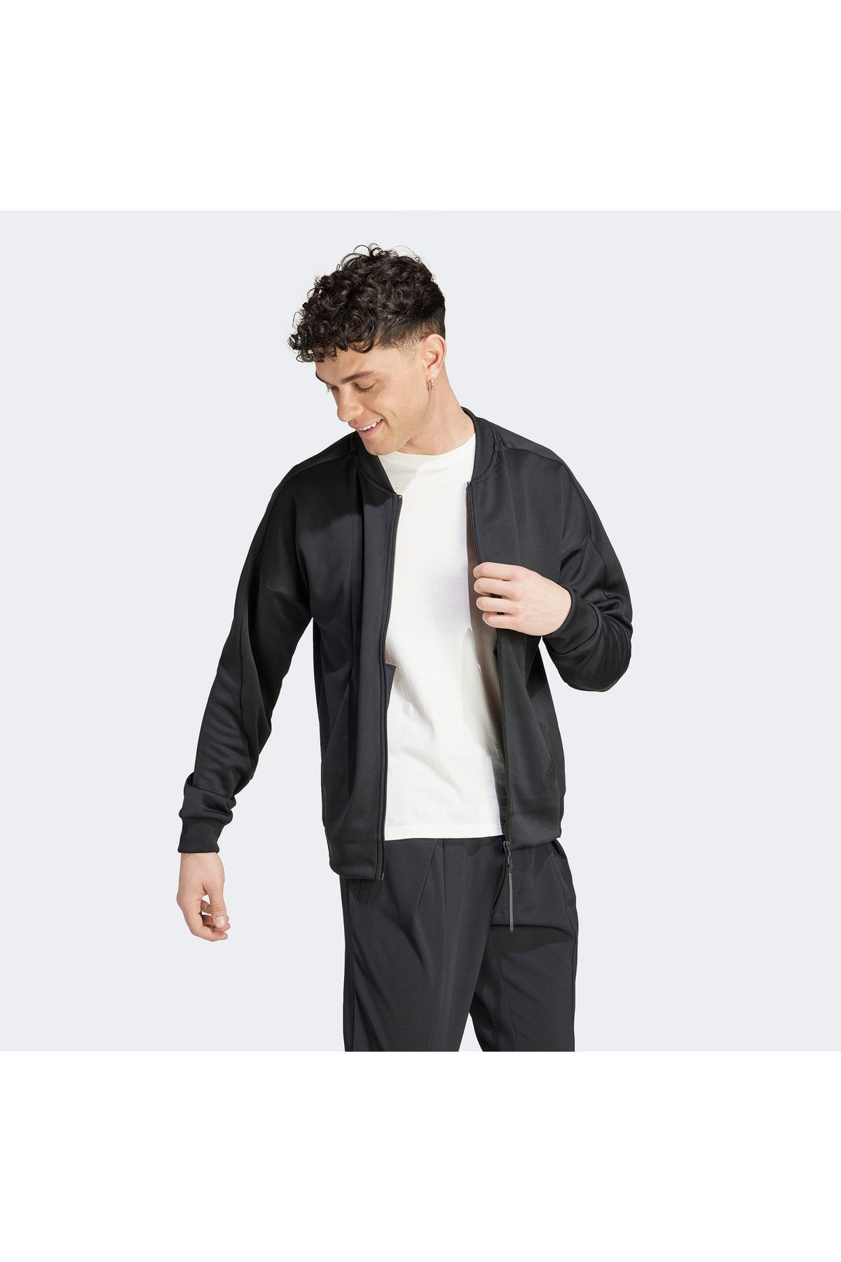 adidas-City Escape AEROREADY Warming Men's Black Tracksuit Top 5